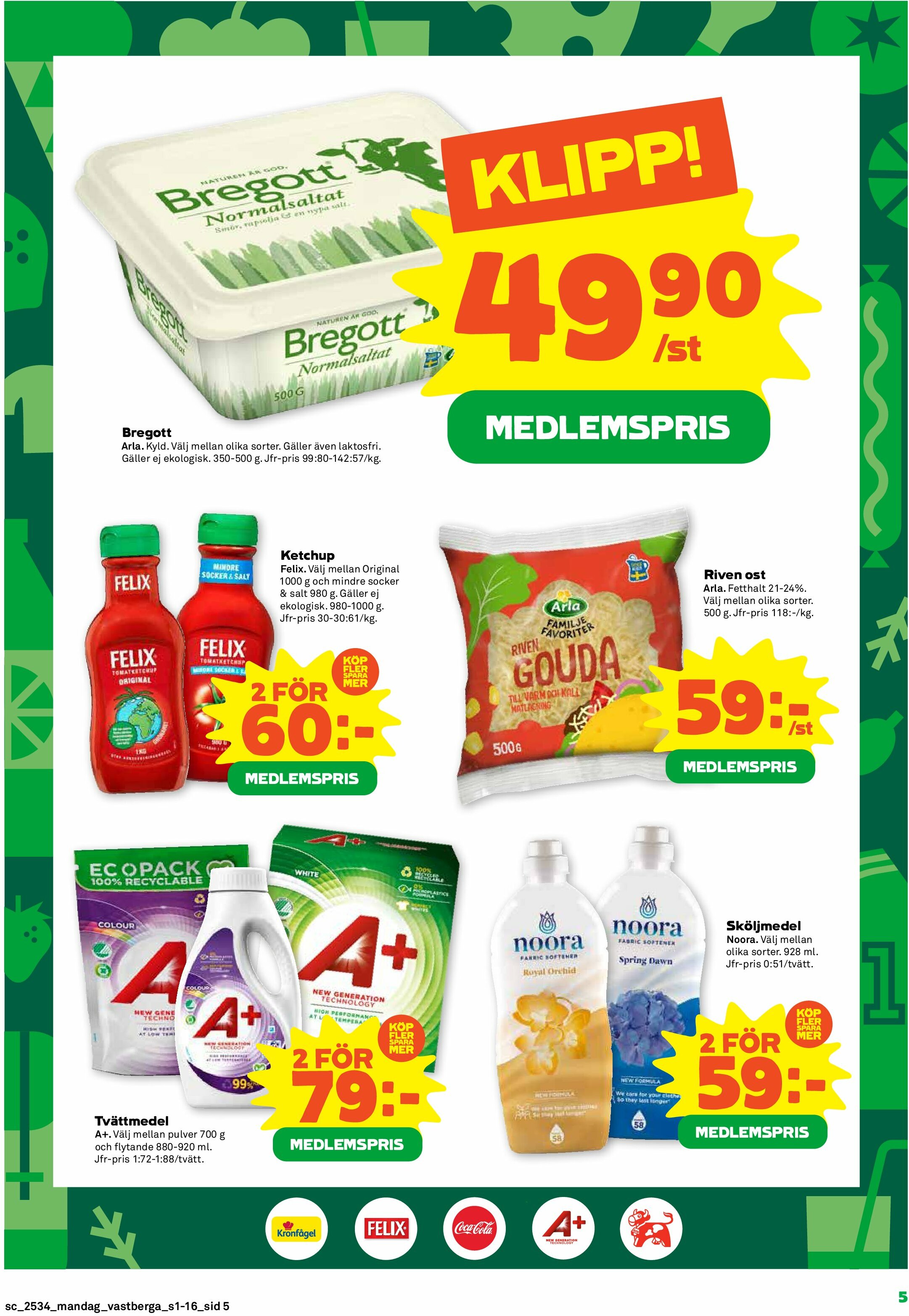 coop - Stora Coop-reklambladet giltigt från 18/08 - 24/08 - page: 5