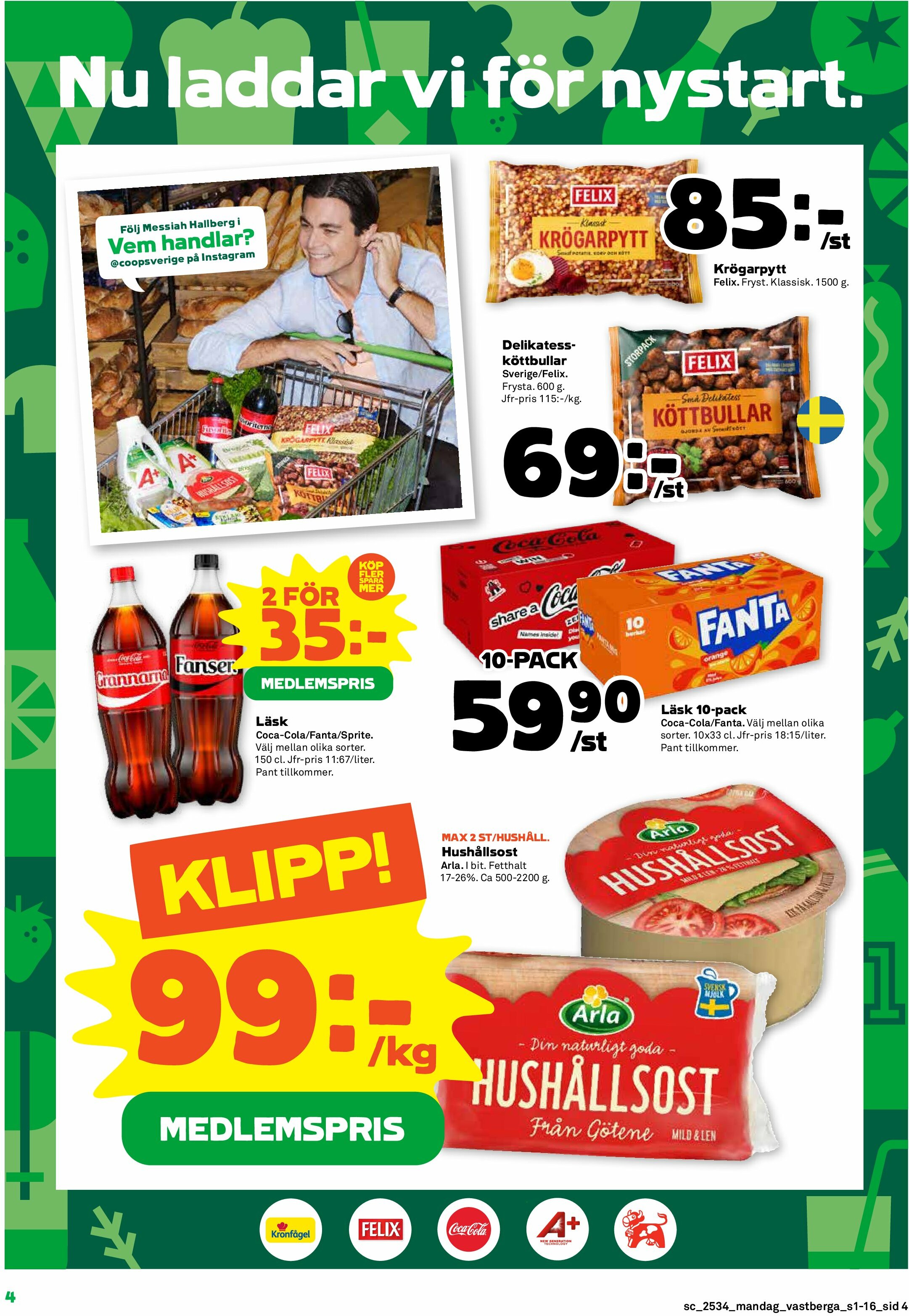 coop - Stora Coop-reklambladet giltigt från 18/08 - 24/08 - page: 4