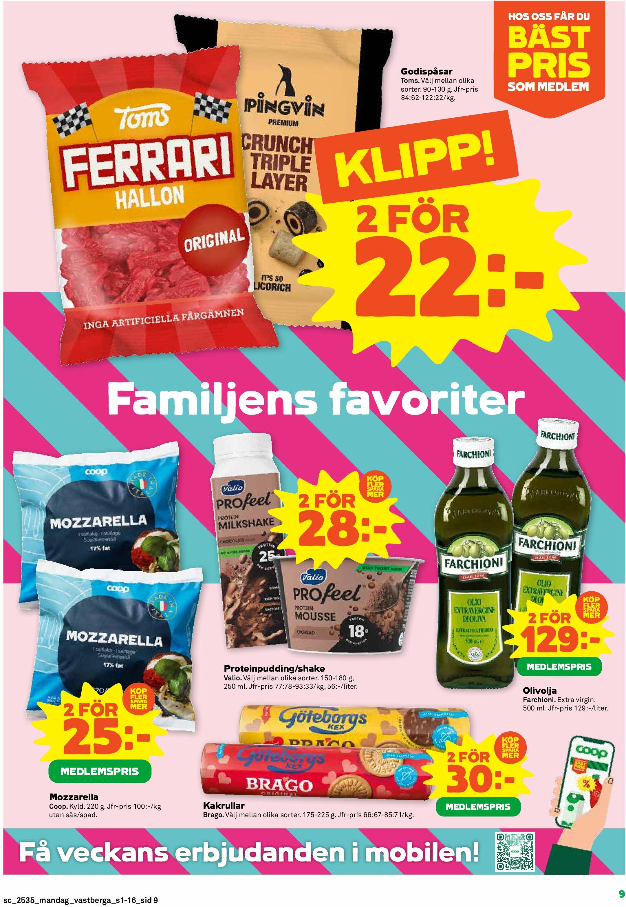coop - Stora Coop-reklambladet giltigt från 25/08 - 31/08 - page: 9