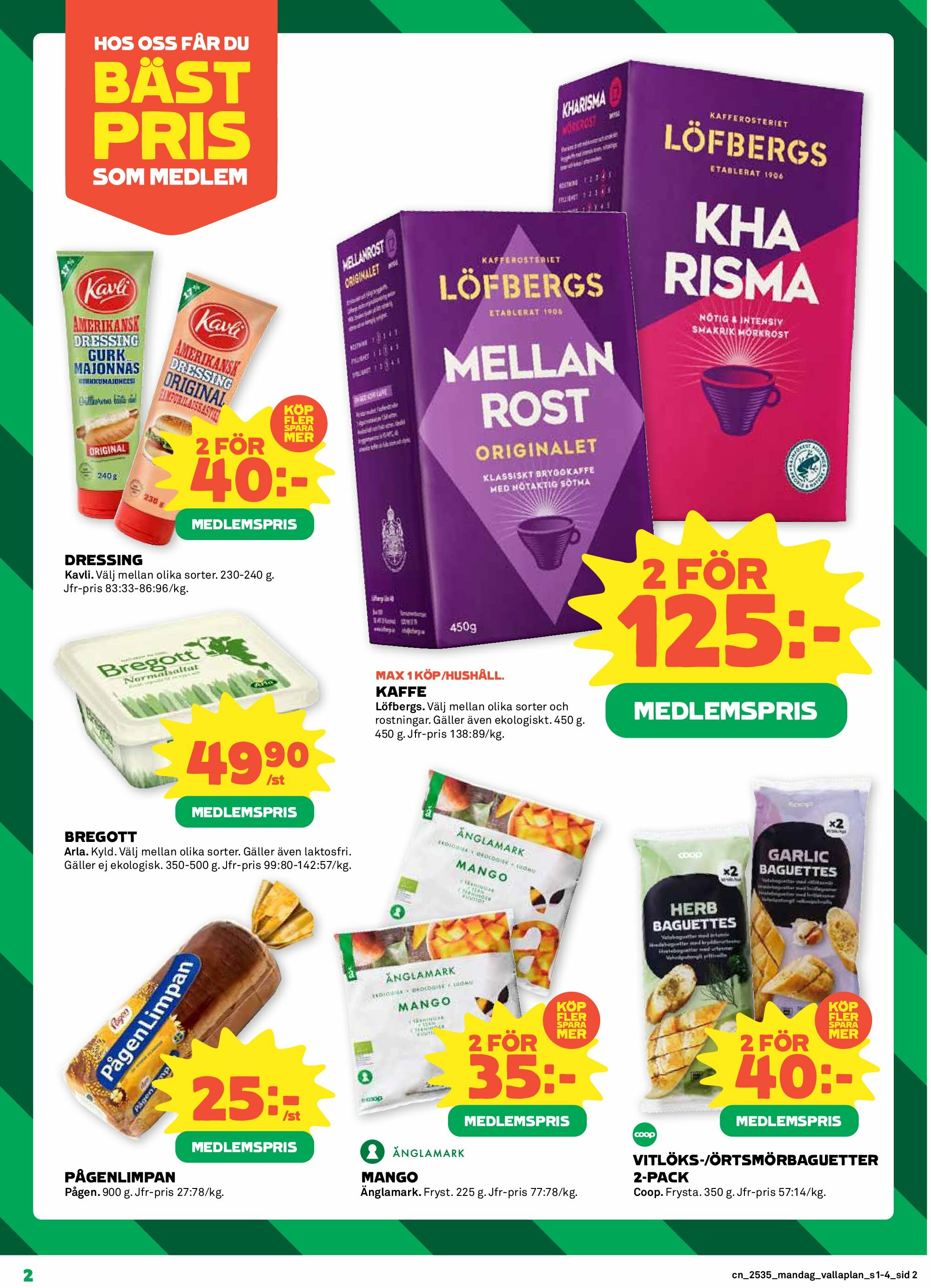 coop - Coop-reklambladet giltigt från 25/08 - 31/08 - page: 2