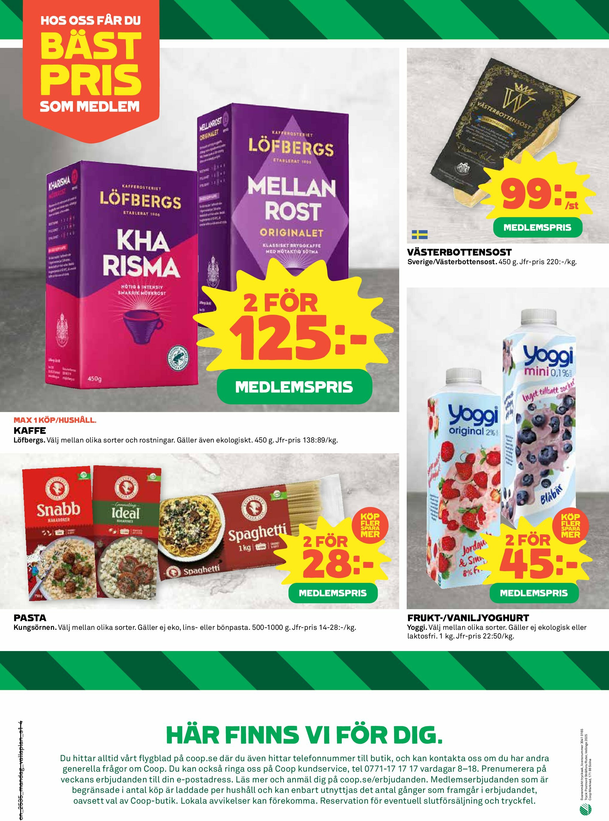 coop - Coop-reklambladet giltigt från 25/08 - 31/08 - page: 4