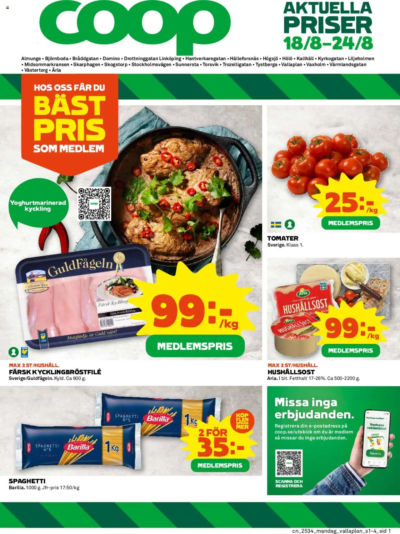 coop - Coop - Almunge från 18/08/2025