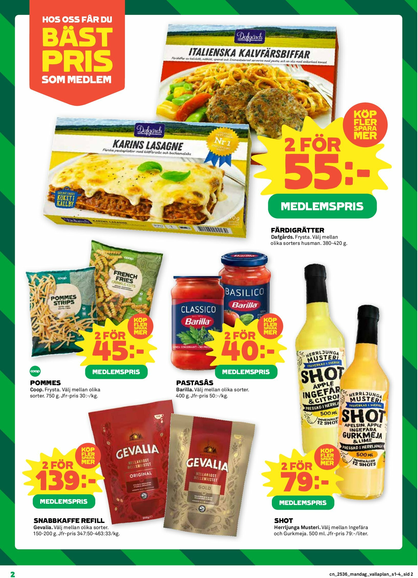 coop - Coop-reklambladet giltigt från 01/09 - 07/09 - page: 2
