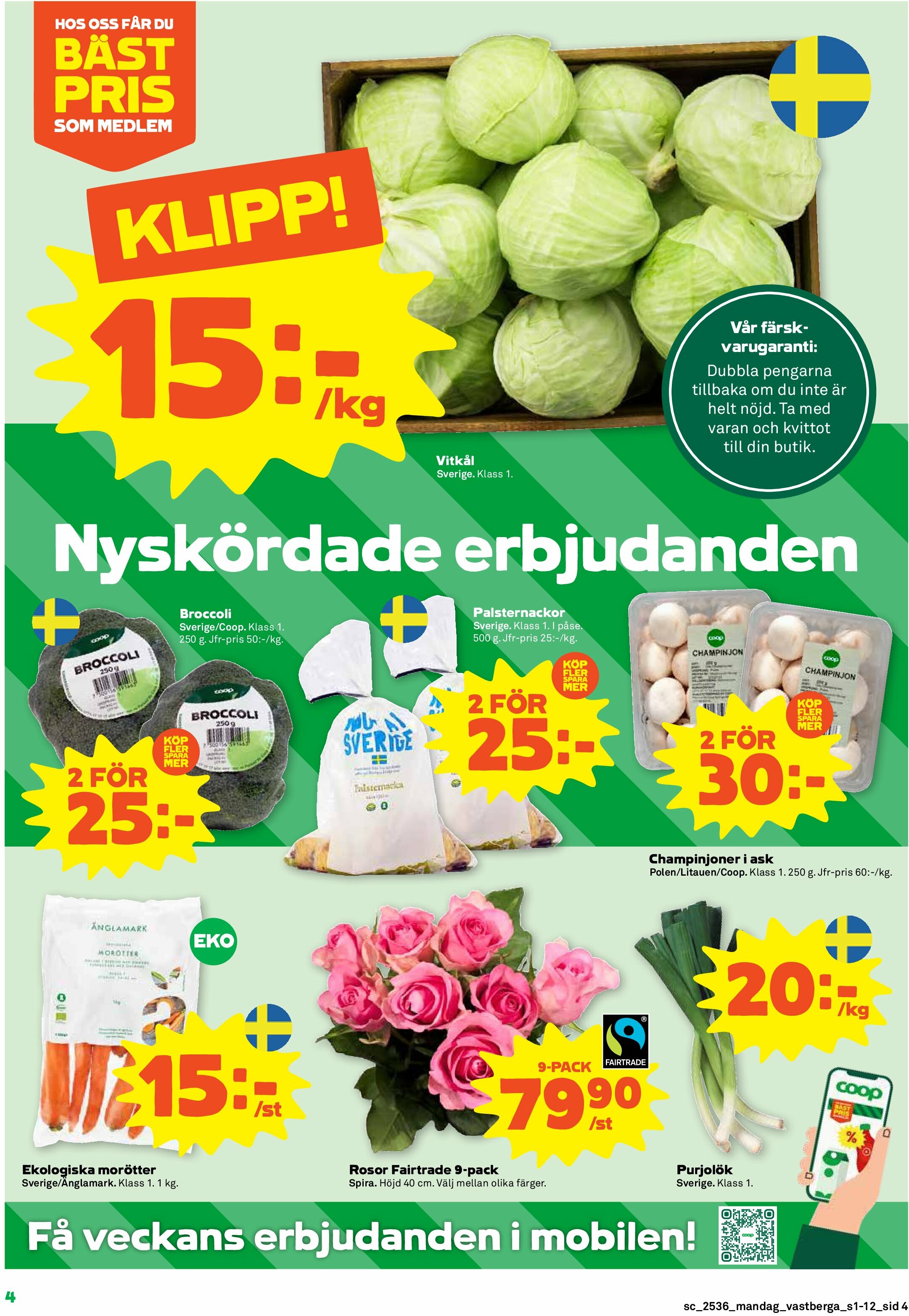 coop - Stora Coop-reklambladet giltigt från 01/09 - 07/09 - page: 4