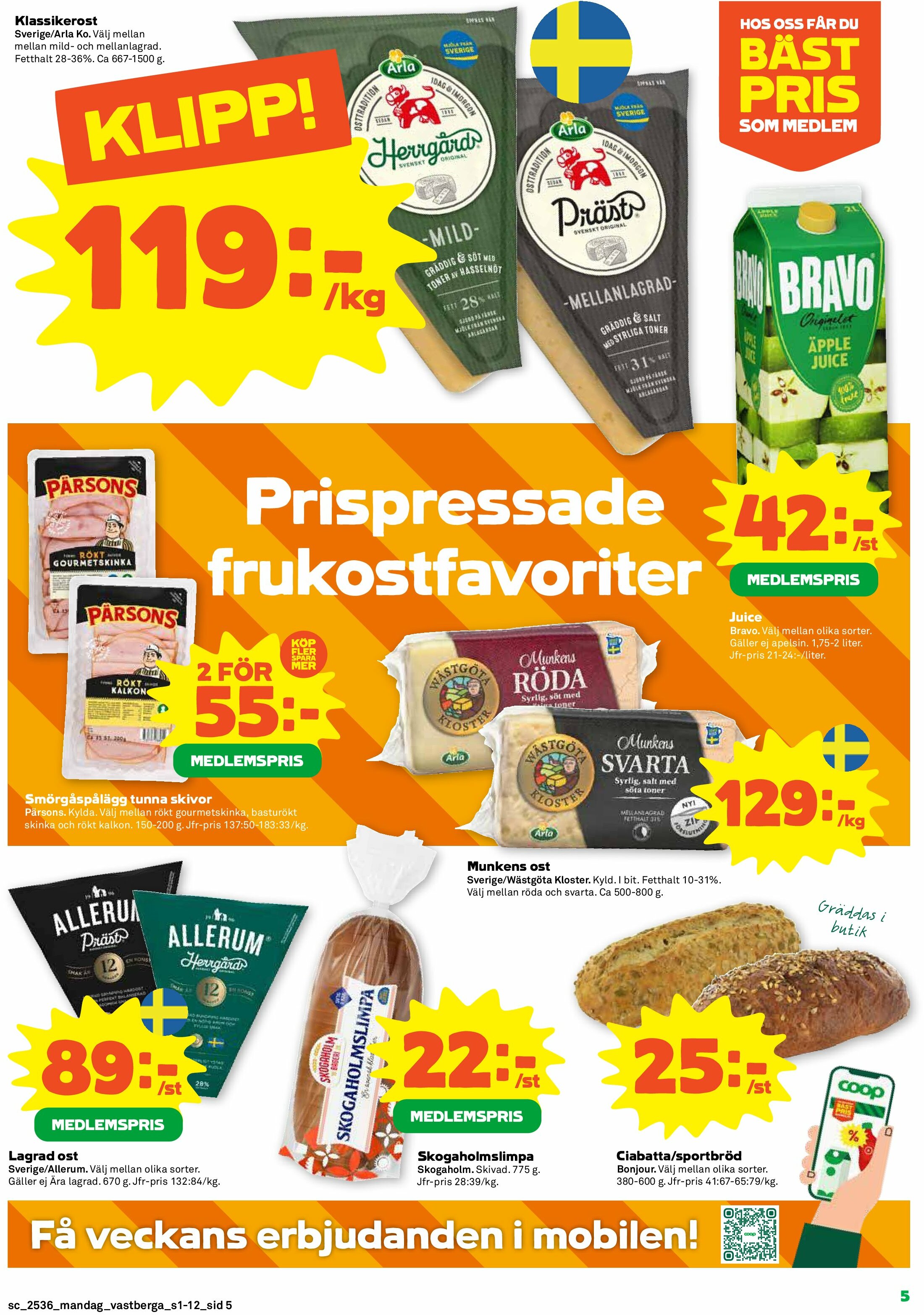 coop - Stora Coop-reklambladet giltigt från 01/09 - 07/09 - page: 5