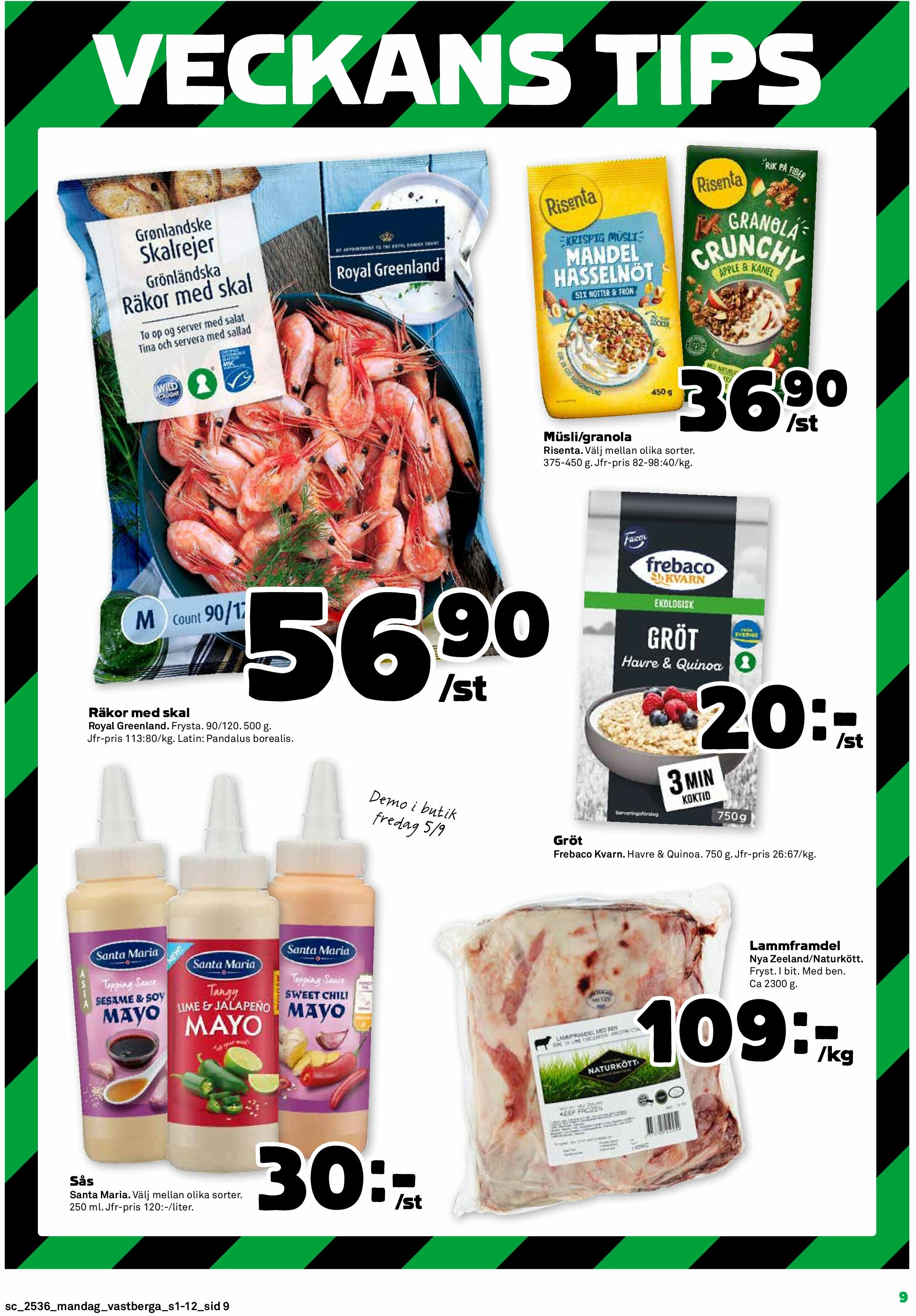 coop - Stora Coop-reklambladet giltigt från 01/09 - 07/09 - page: 9