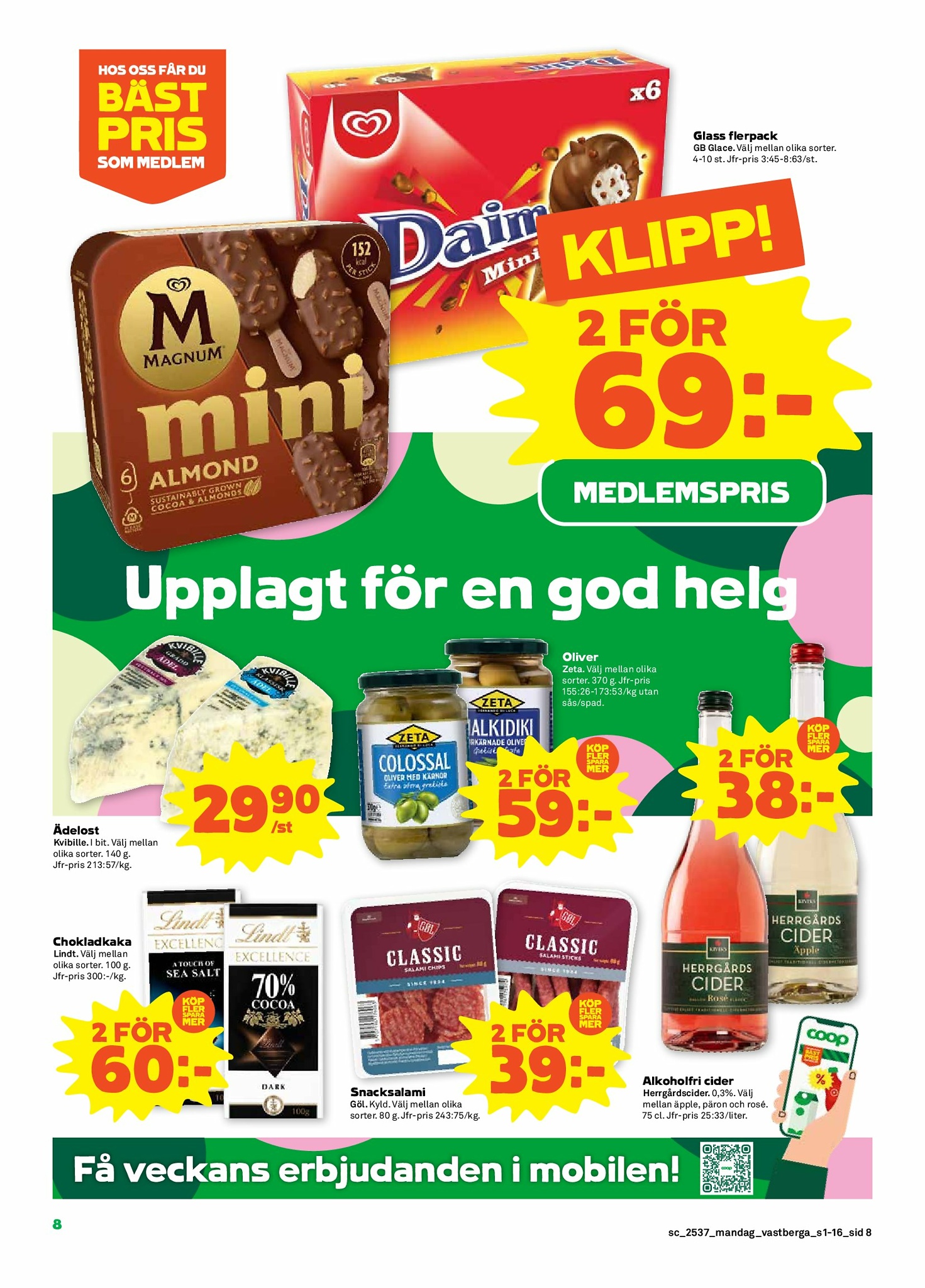 coop - Stora Coop-reklambladet giltigt från 08/09 - 14/09 - page: 8