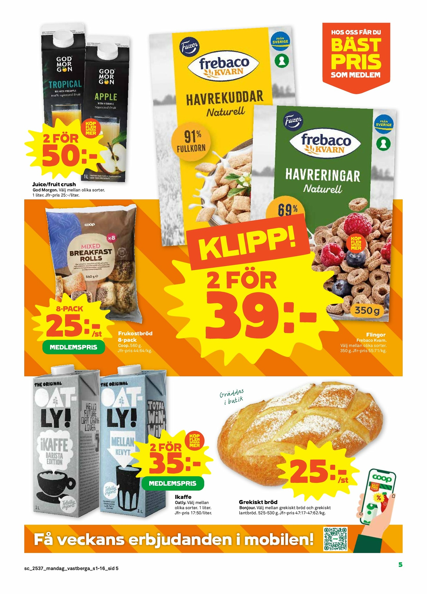 coop - Stora Coop-reklambladet giltigt från 08/09 - 14/09 - page: 5