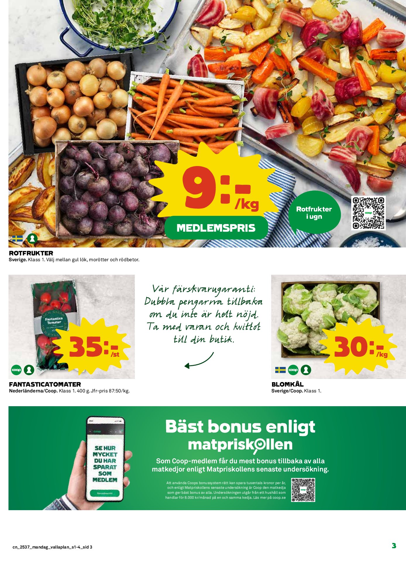 coop - Coop-reklambladet giltigt från 08/09 - 14/09 - page: 3