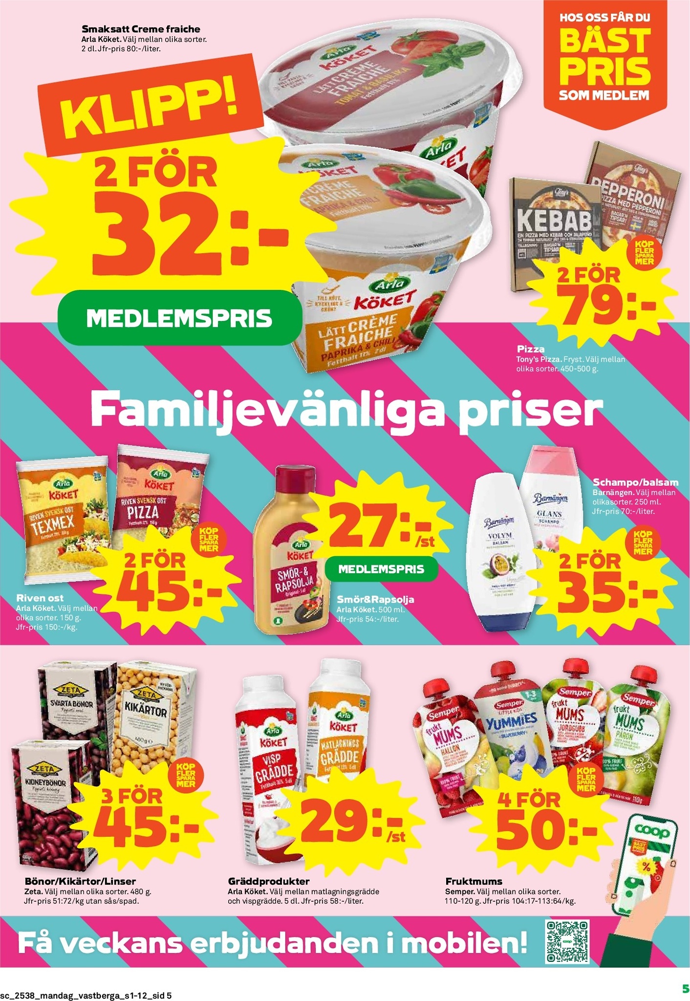 coop - Stora Coop-reklambladet giltigt från 15/09 - 21/09 - page: 5