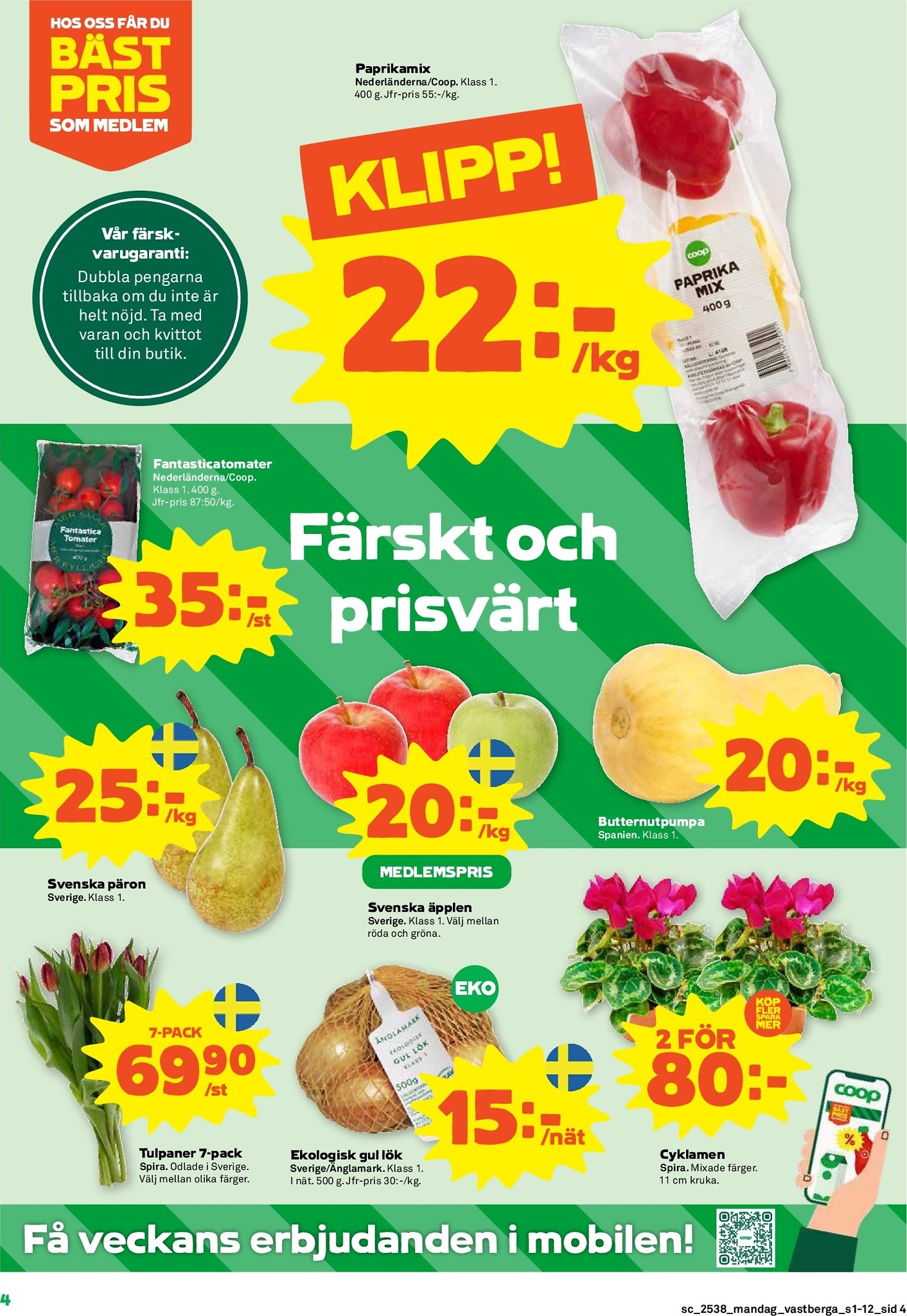 coop - Stora Coop-reklambladet giltigt från 15/09 - 21/09 - page: 4
