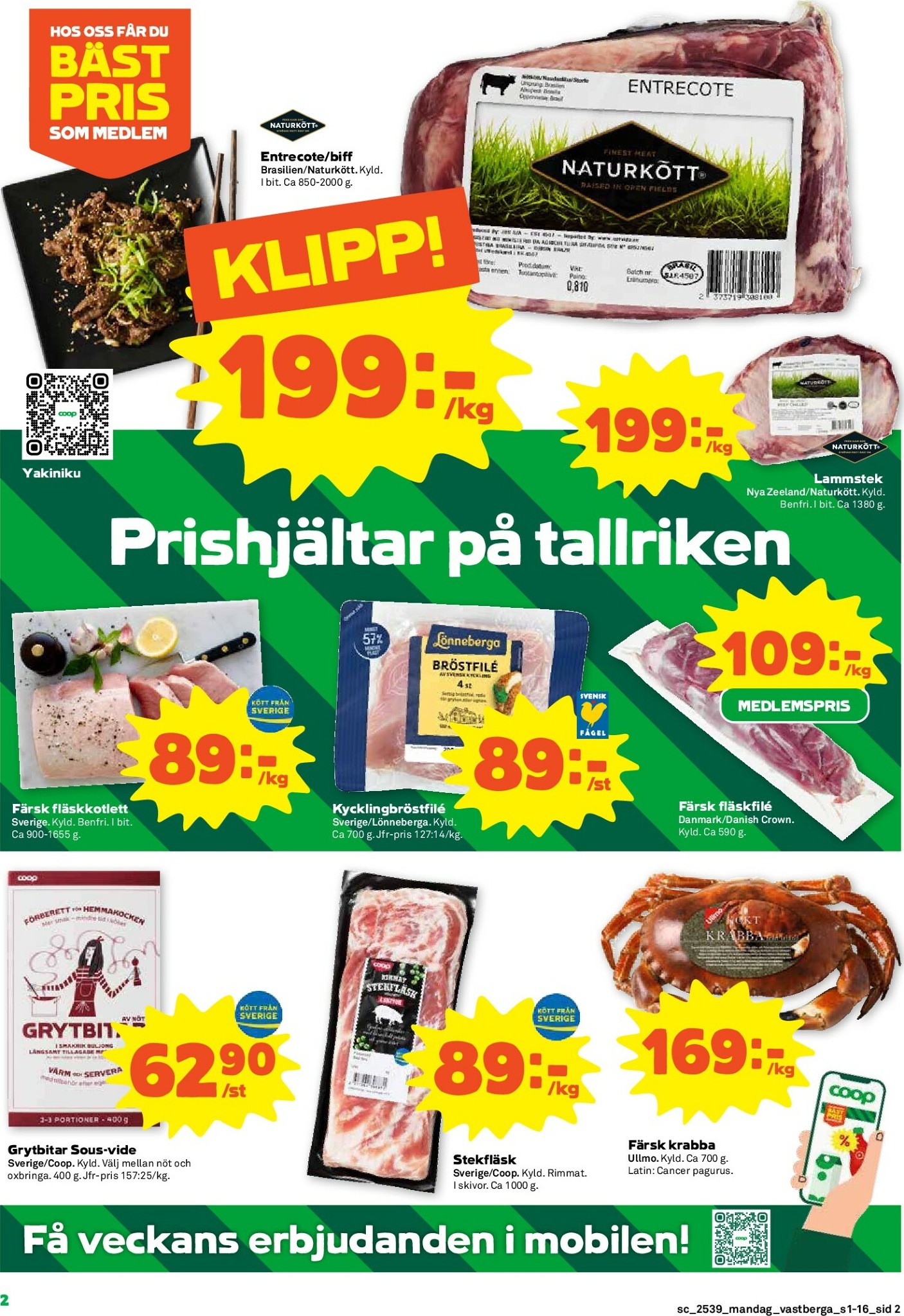 coop - Stora Coop-reklambladet giltigt från 22/09 - 28/09 - page: 2