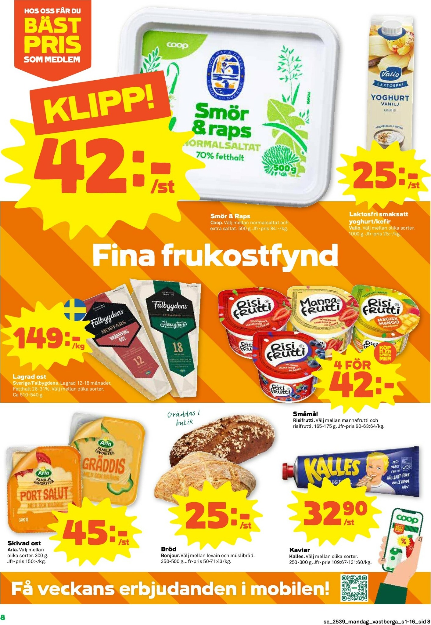 coop - Stora Coop-reklambladet giltigt från 22/09 - 28/09 - page: 8