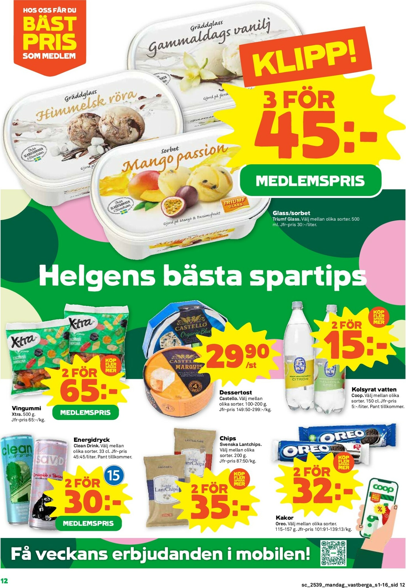 coop - Stora Coop-reklambladet giltigt från 22/09 - 28/09 - page: 12