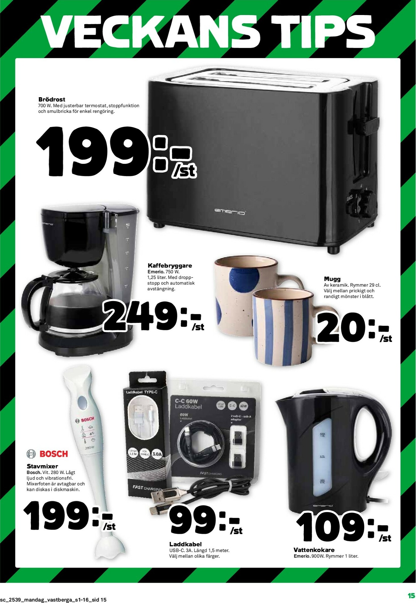 coop - Stora Coop-reklambladet giltigt från 22/09 - 28/09 - page: 15