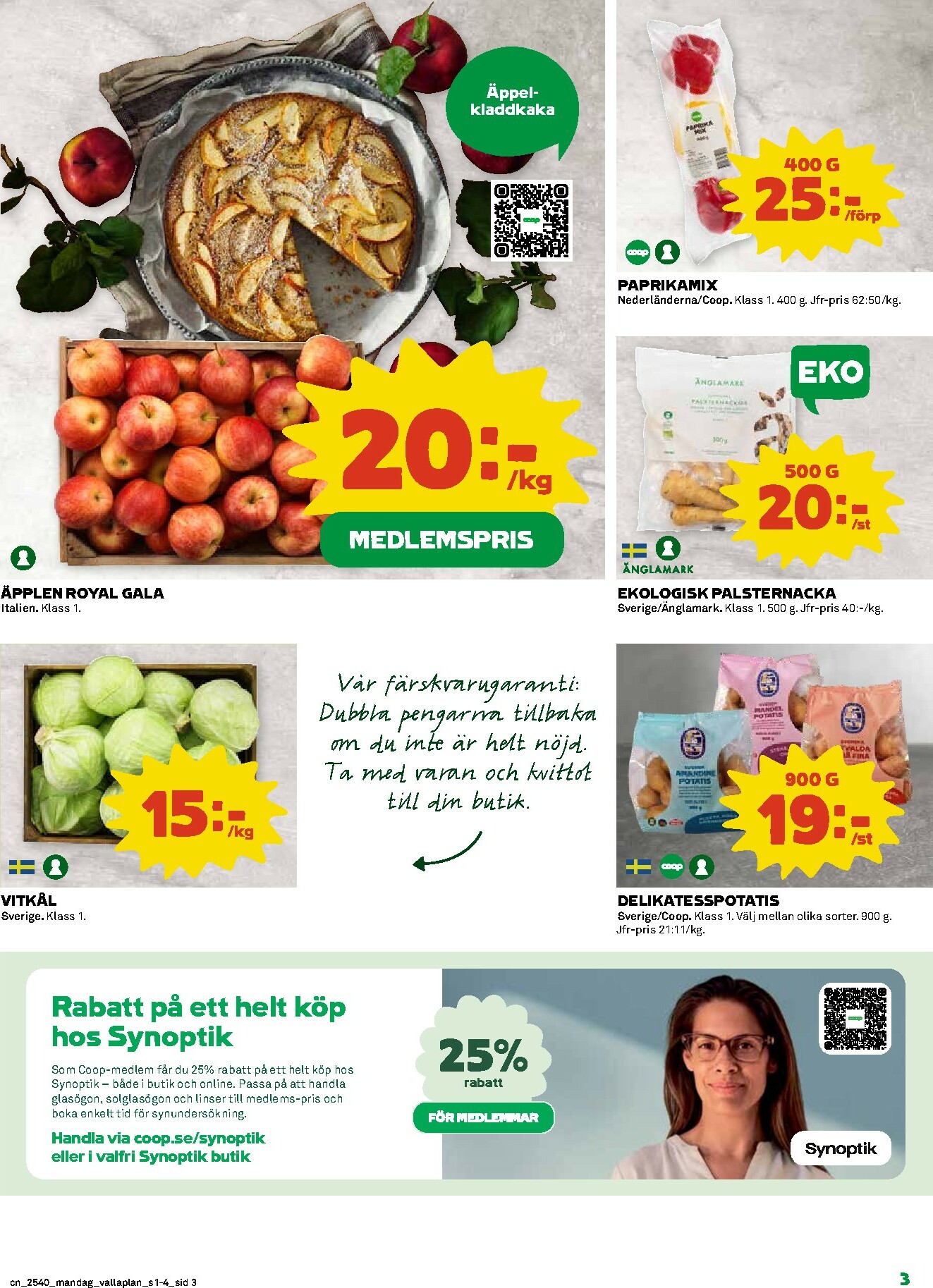 coop - Coop-reklambladet giltigt från 29/09 - 05/10 - page: 3