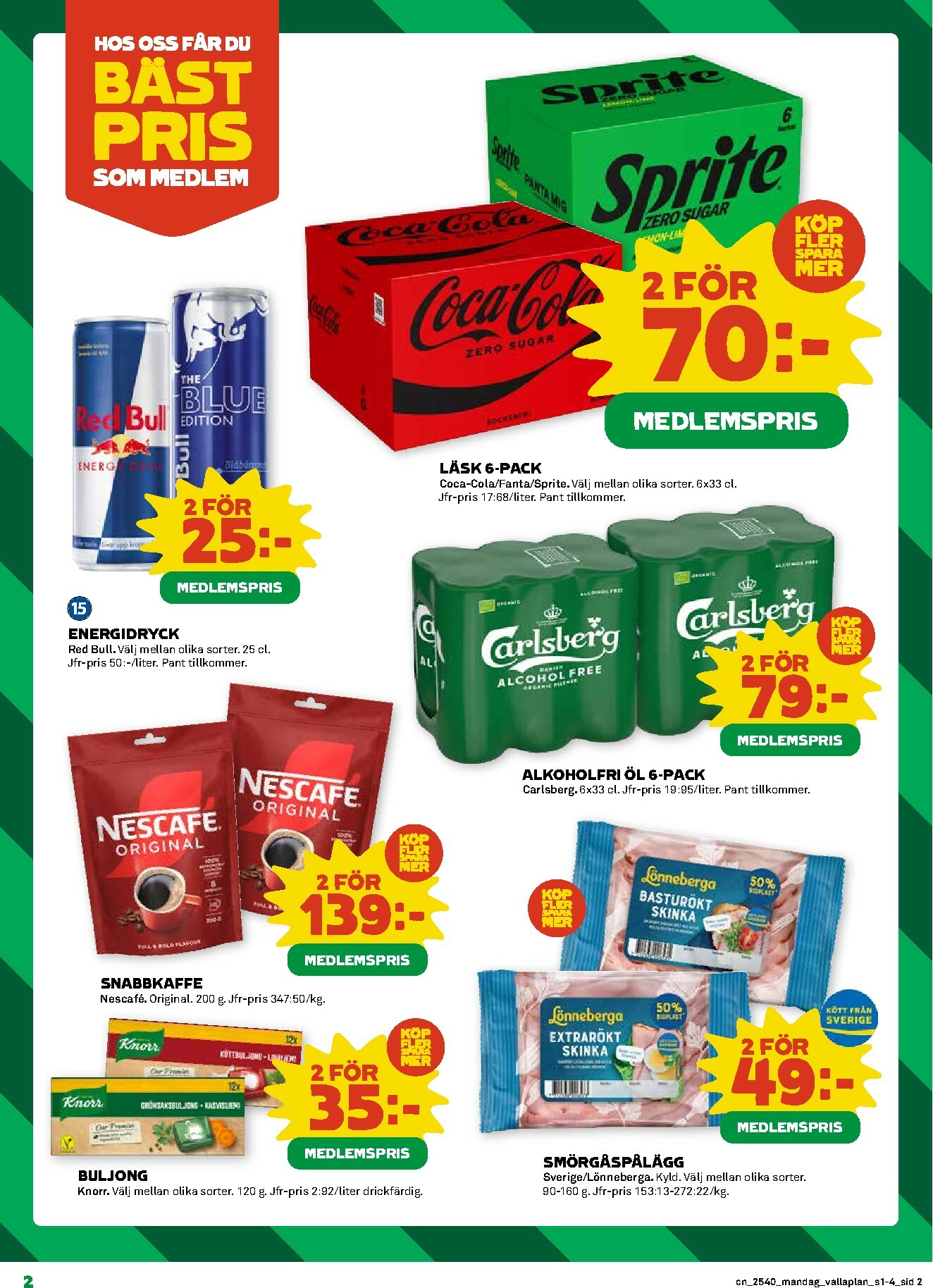 coop - Coop-reklambladet giltigt från 29/09 - 05/10 - page: 2