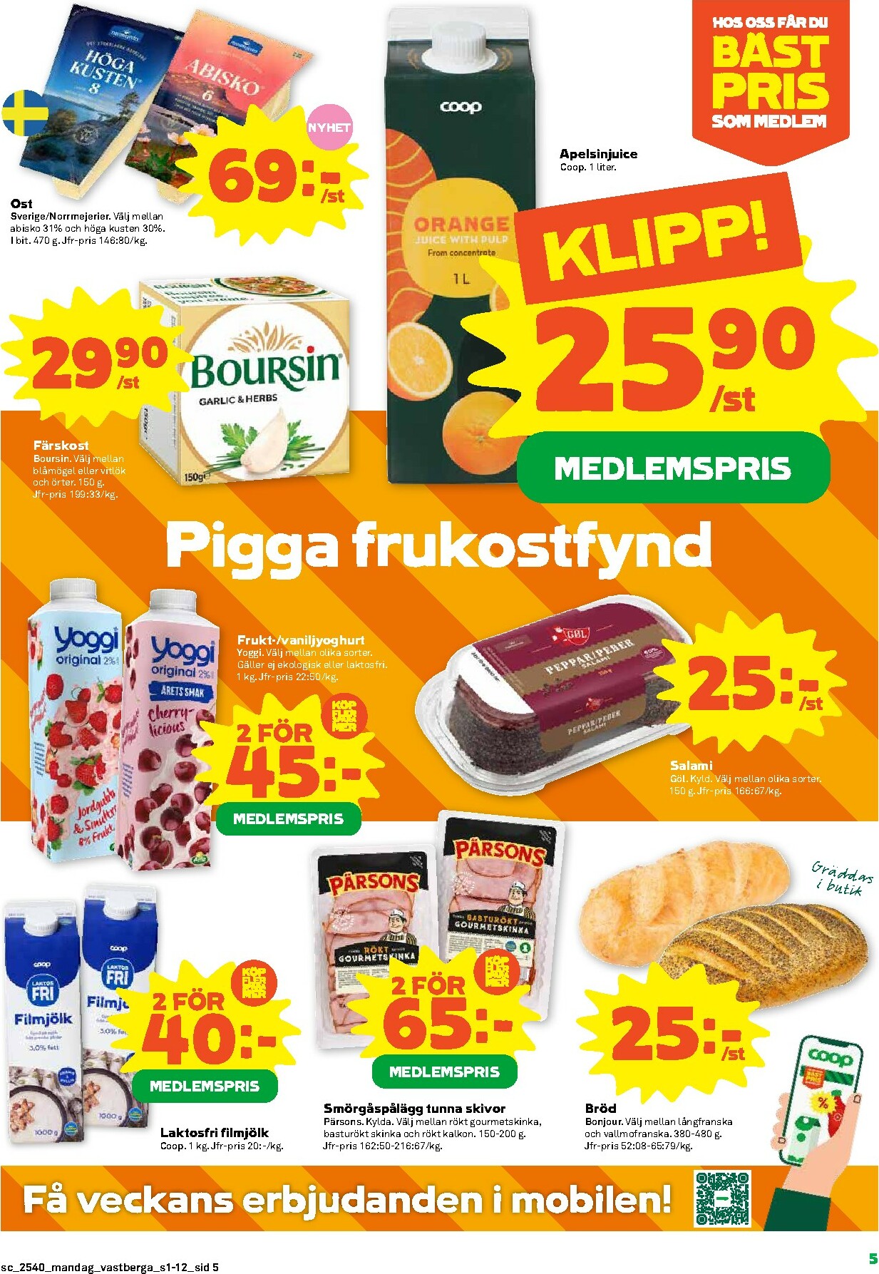 coop - Stora Coop-reklambladet giltigt från 29/09 - 05/10 - page: 5