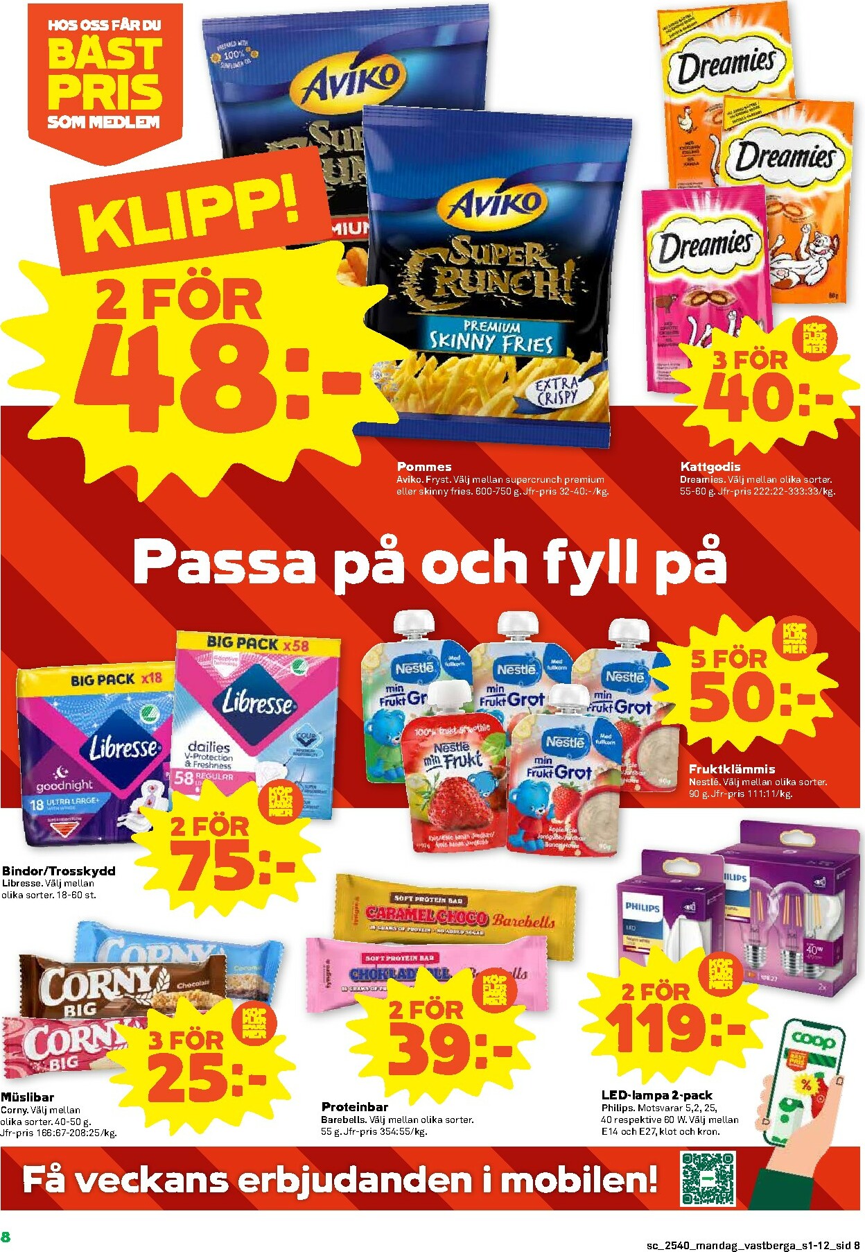coop - Stora Coop-reklambladet giltigt från 29/09 - 05/10 - page: 8