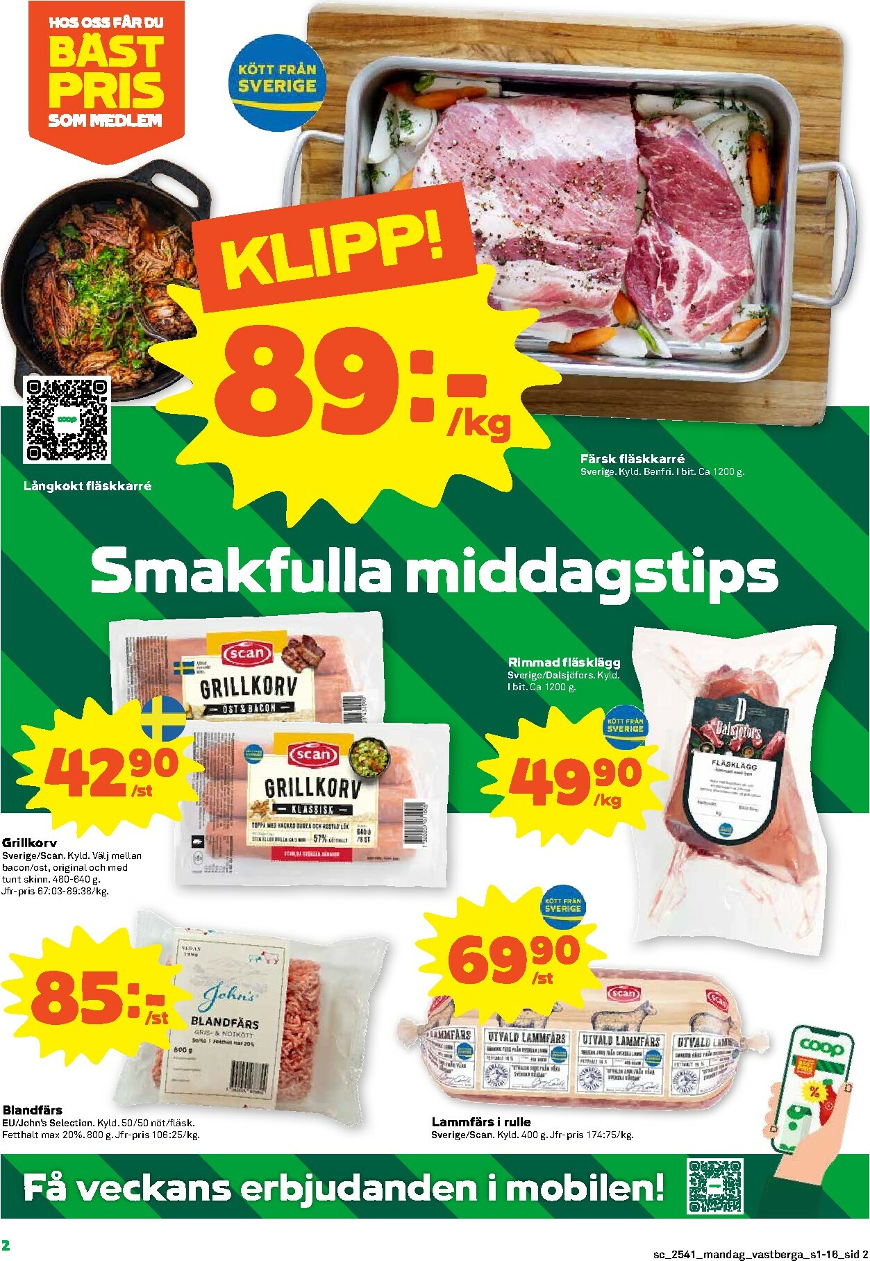 coop - Stora Coop-reklambladet giltigt från 06/10 - 12/10 - page: 2
