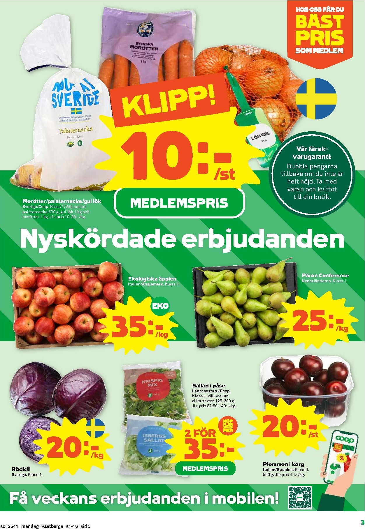coop - Stora Coop-reklambladet giltigt från 06/10 - 12/10 - page: 3