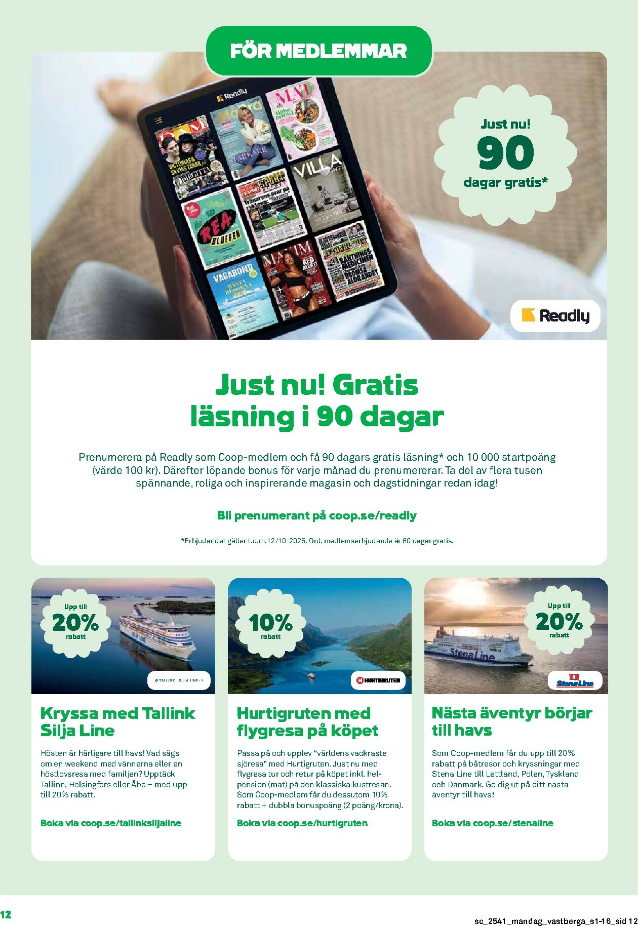 coop - Stora Coop-reklambladet giltigt från 06/10 - 12/10 - page: 12