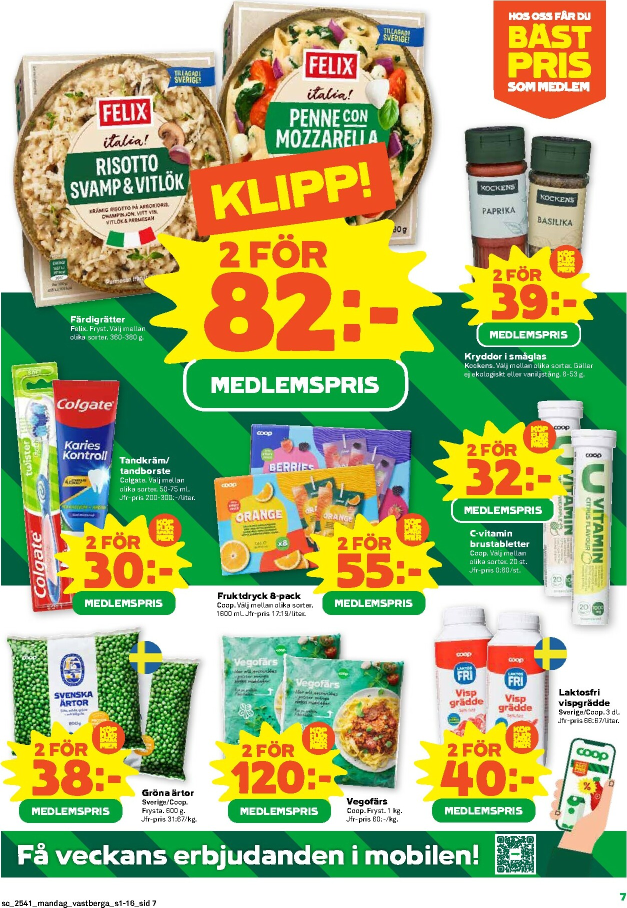 coop - Stora Coop-reklambladet giltigt från 06/10 - 12/10 - page: 7