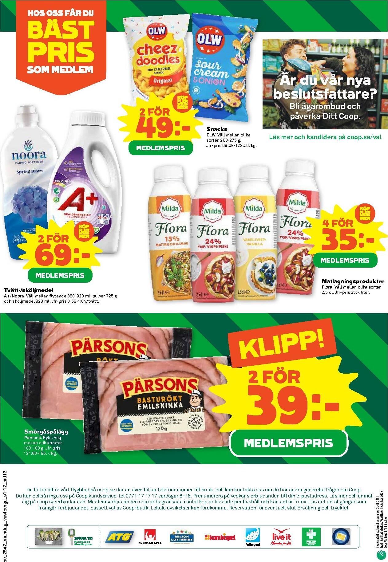 coop - Stora Coop-reklambladet giltigt från 13/10 - 19/10 - page: 12
