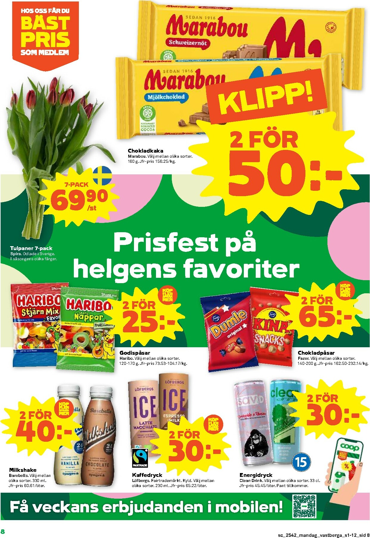 coop - Stora Coop-reklambladet giltigt från 13/10 - 19/10 - page: 8