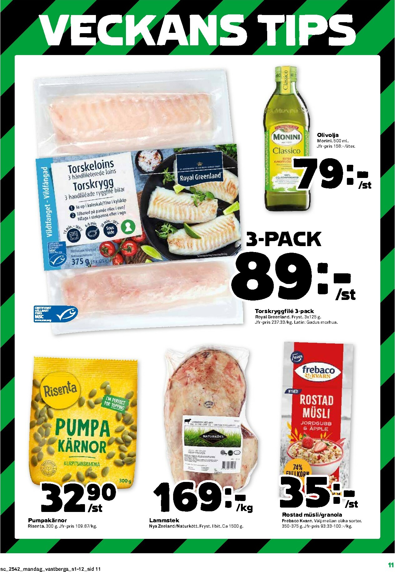 coop - Stora Coop-reklambladet giltigt från 13/10 - 19/10 - page: 11