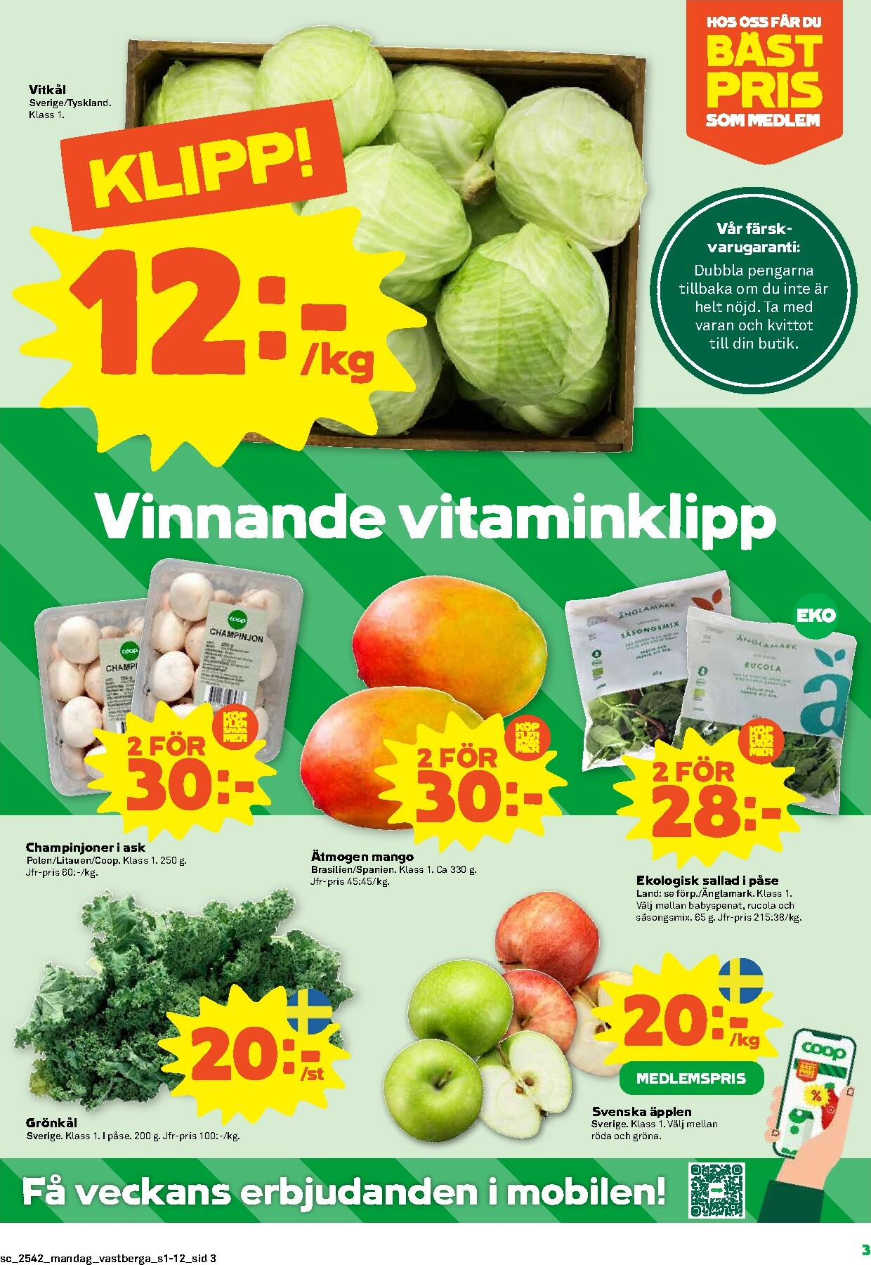 coop - Stora Coop-reklambladet giltigt från 13/10 - 19/10 - page: 3
