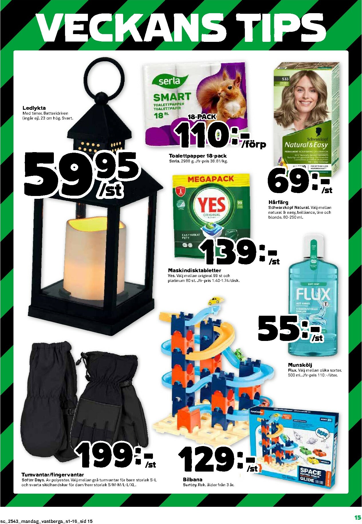coop - Stora Coop-reklambladet giltigt från 20/10 - 26/10 - page: 15