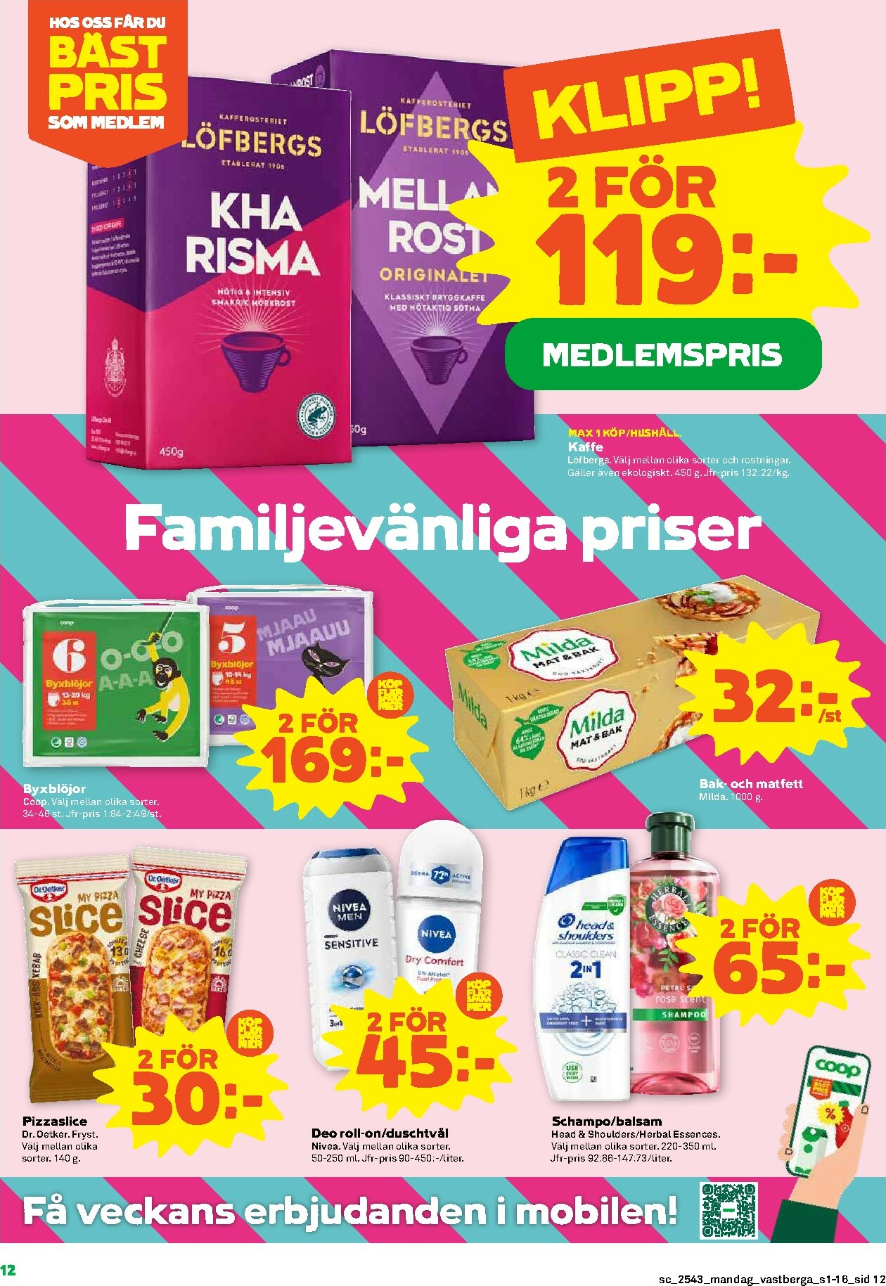 coop - Stora Coop-reklambladet giltigt från 20/10 - 26/10 - page: 12