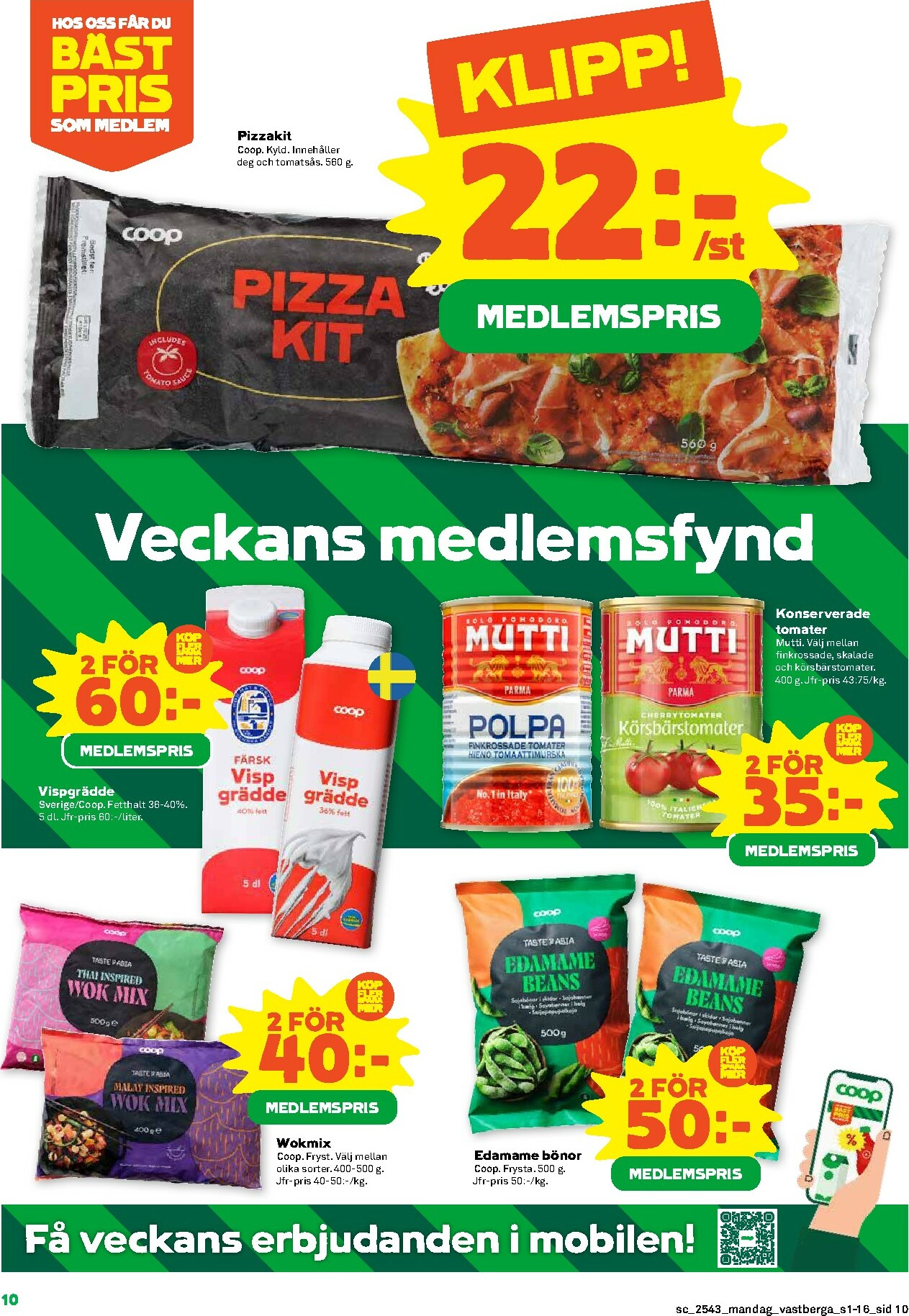 coop - Stora Coop-reklambladet giltigt från 20/10 - 26/10 - page: 10