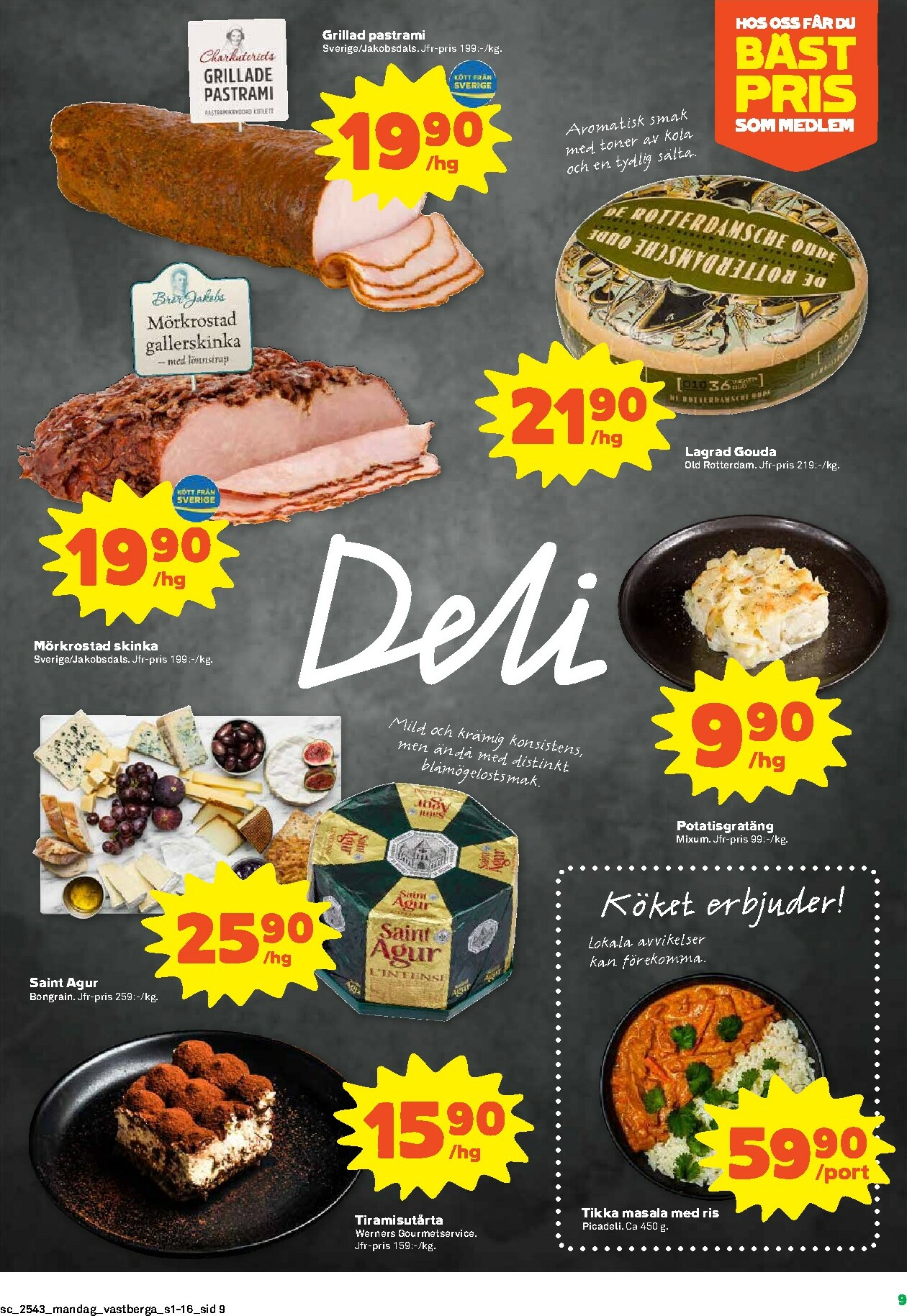 coop - Stora Coop-reklambladet giltigt från 20/10 - 26/10 - page: 9
