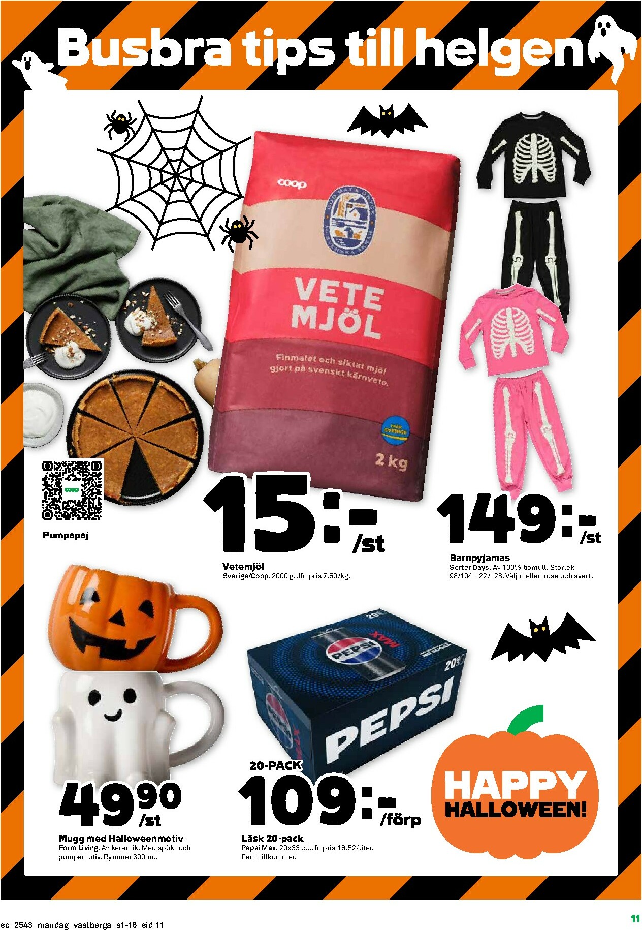 coop - Stora Coop-reklambladet giltigt från 20/10 - 26/10 - page: 11