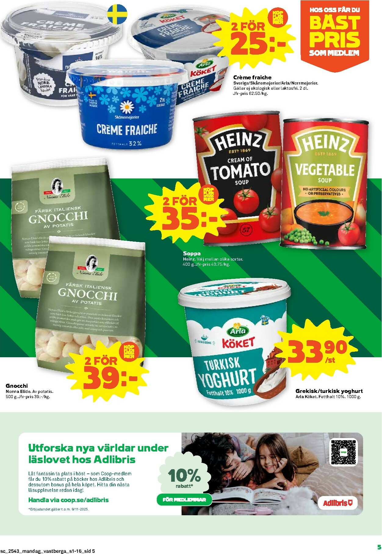 coop - Stora Coop-reklambladet giltigt från 20/10 - 26/10 - page: 5