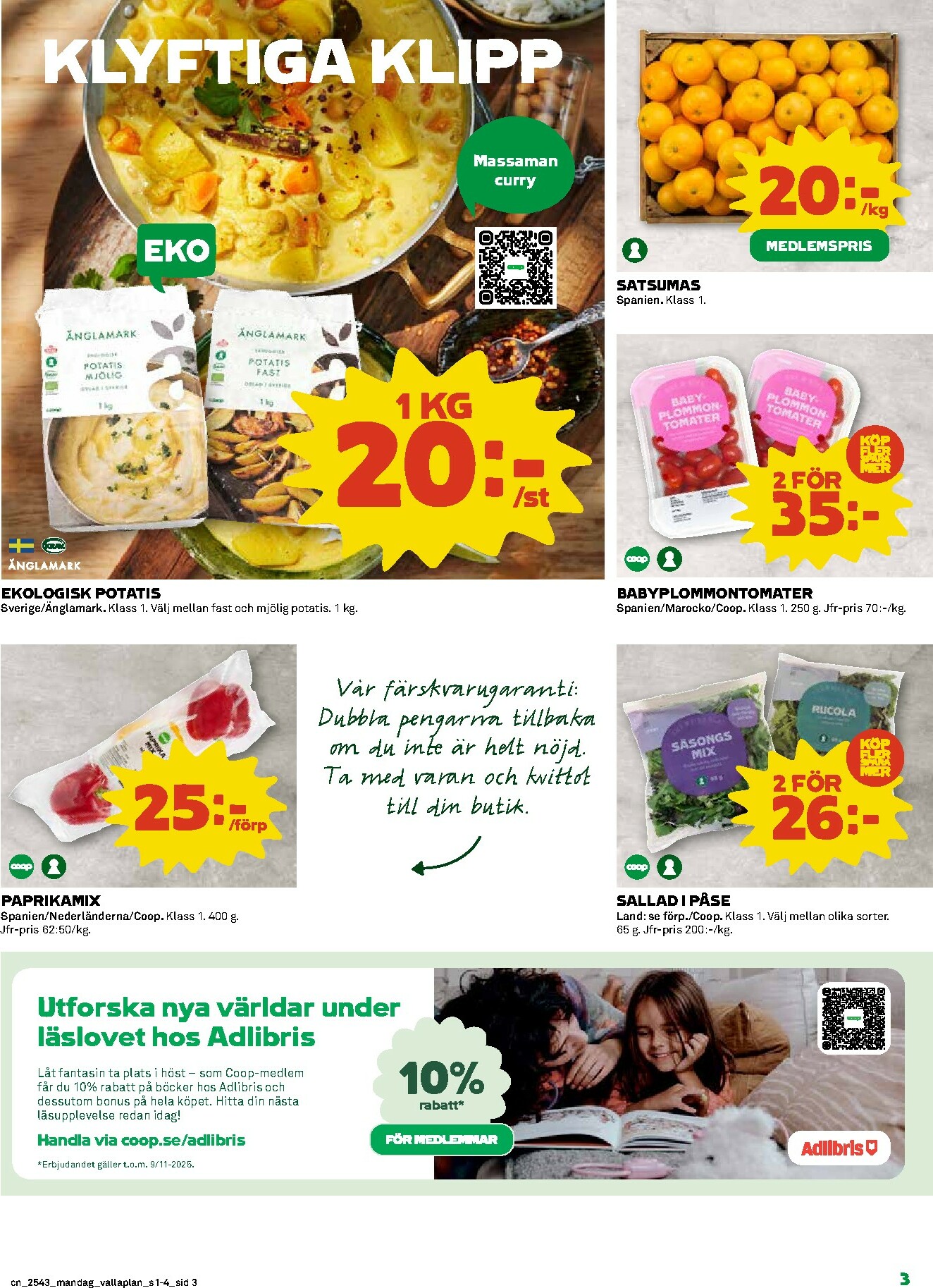 coop - Coop-reklambladet giltigt från 20/10 - 26/10 - page: 3