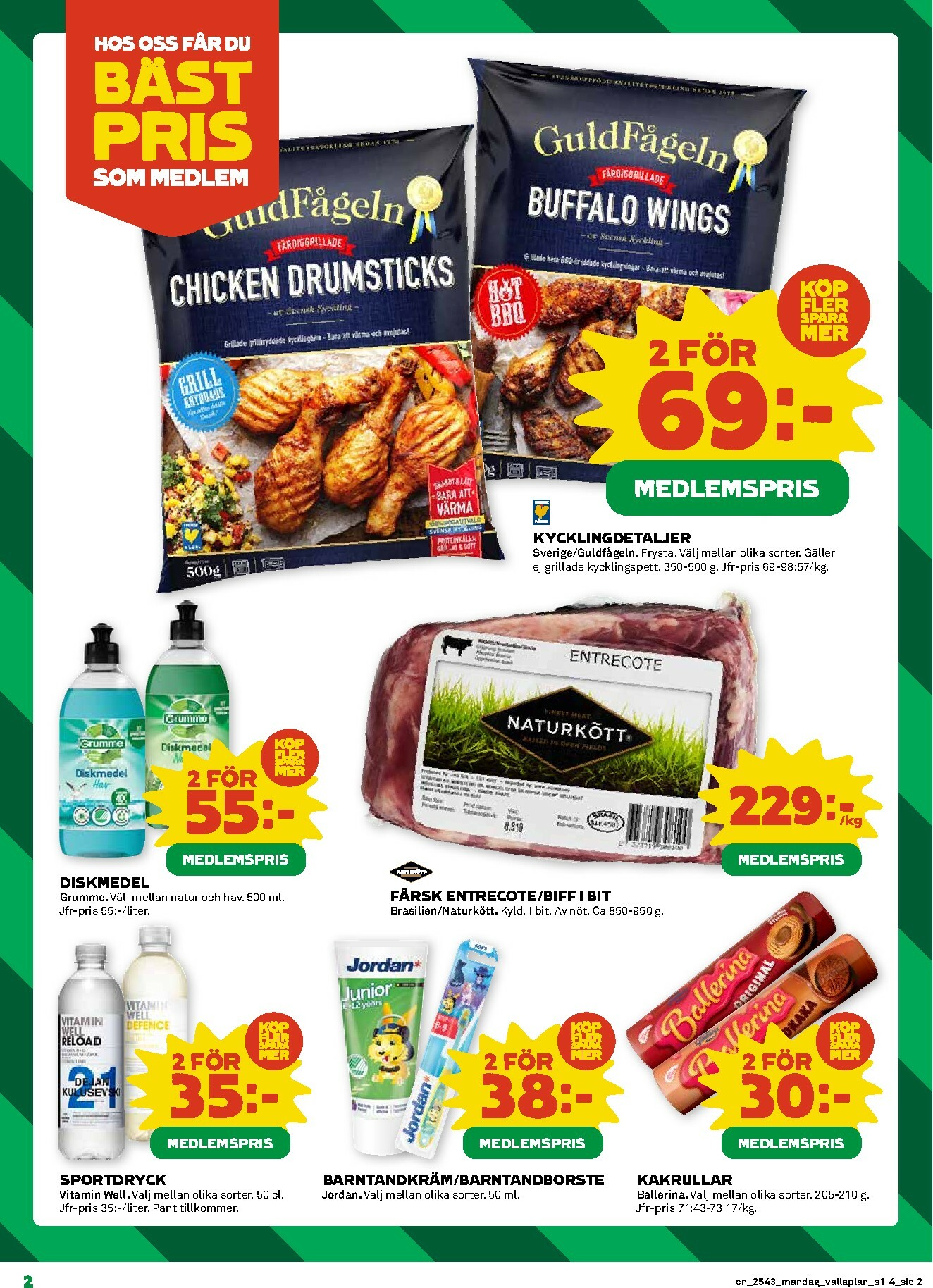 coop - Coop-reklambladet giltigt från 20/10 - 26/10 - page: 2
