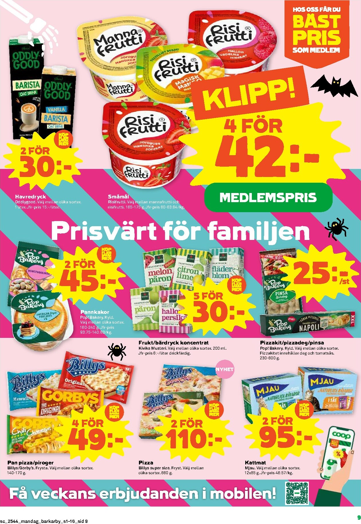 coop - Stora Coop-reklambladet giltigt från 27/10 - 02/11 - page: 9