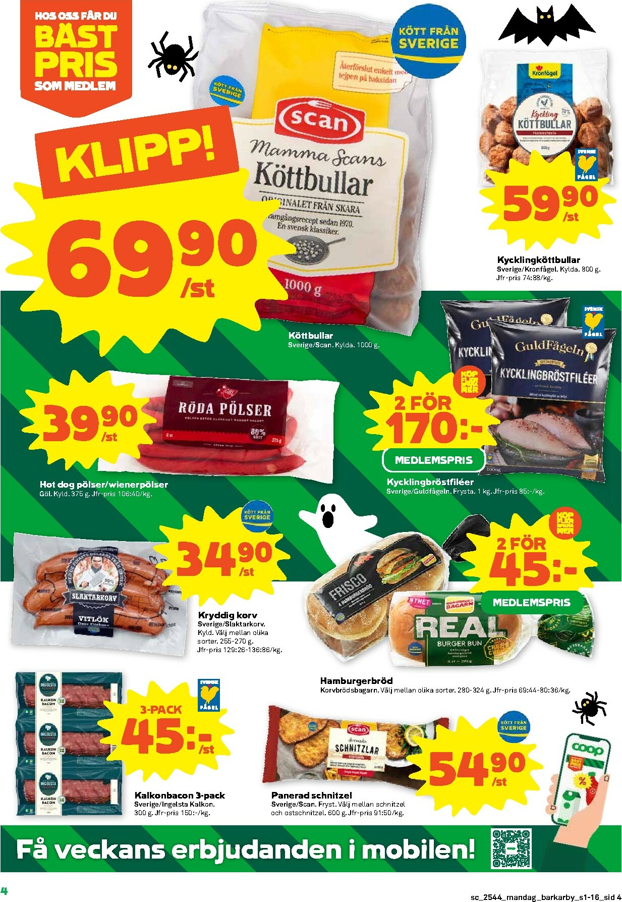 coop - Stora Coop-reklambladet giltigt från 27/10 - 02/11 - page: 4