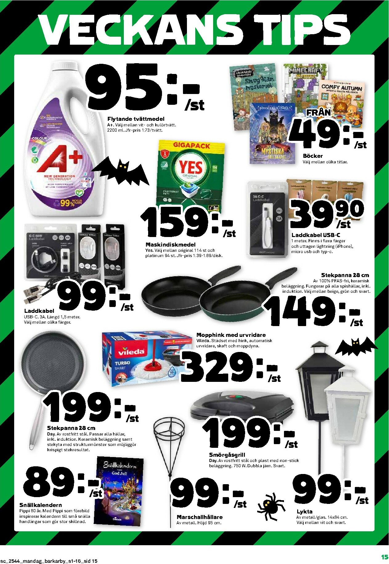 coop - Stora Coop-reklambladet giltigt från 27/10 - 02/11 - page: 15