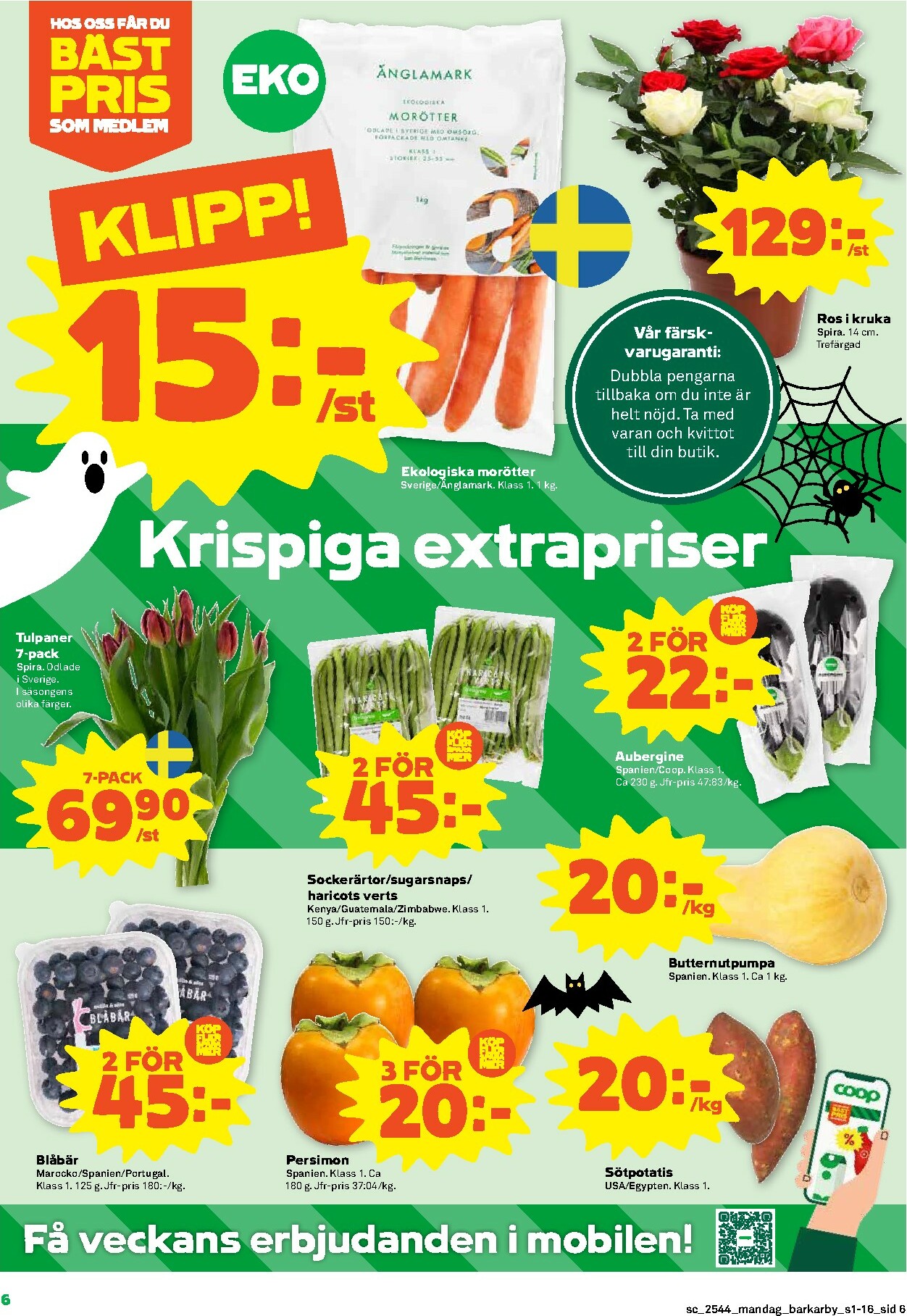 coop - Stora Coop-reklambladet giltigt från 27/10 - 02/11 - page: 6