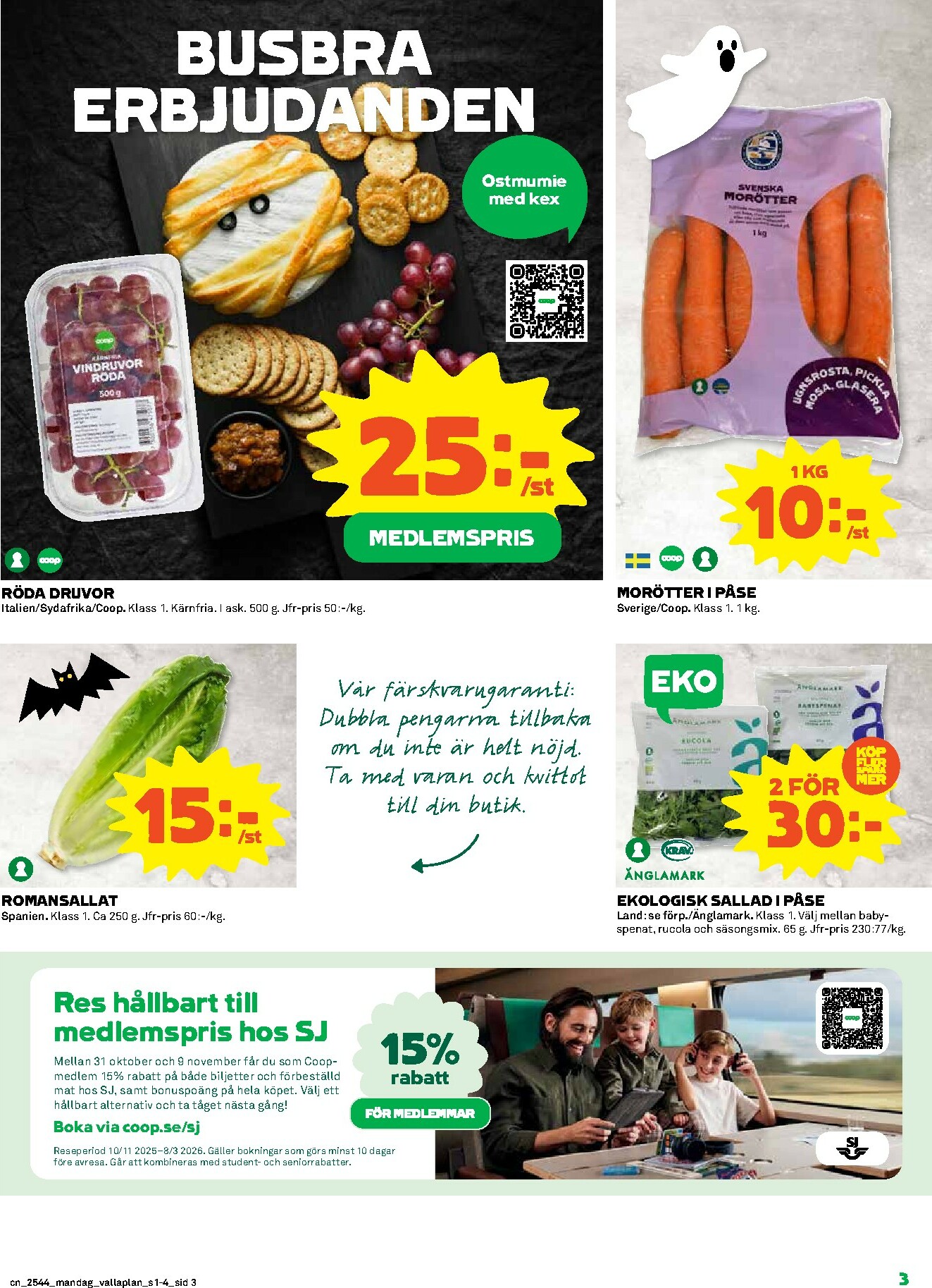 coop - Coop-reklambladet giltigt från 27/10 - 02/11 - page: 3