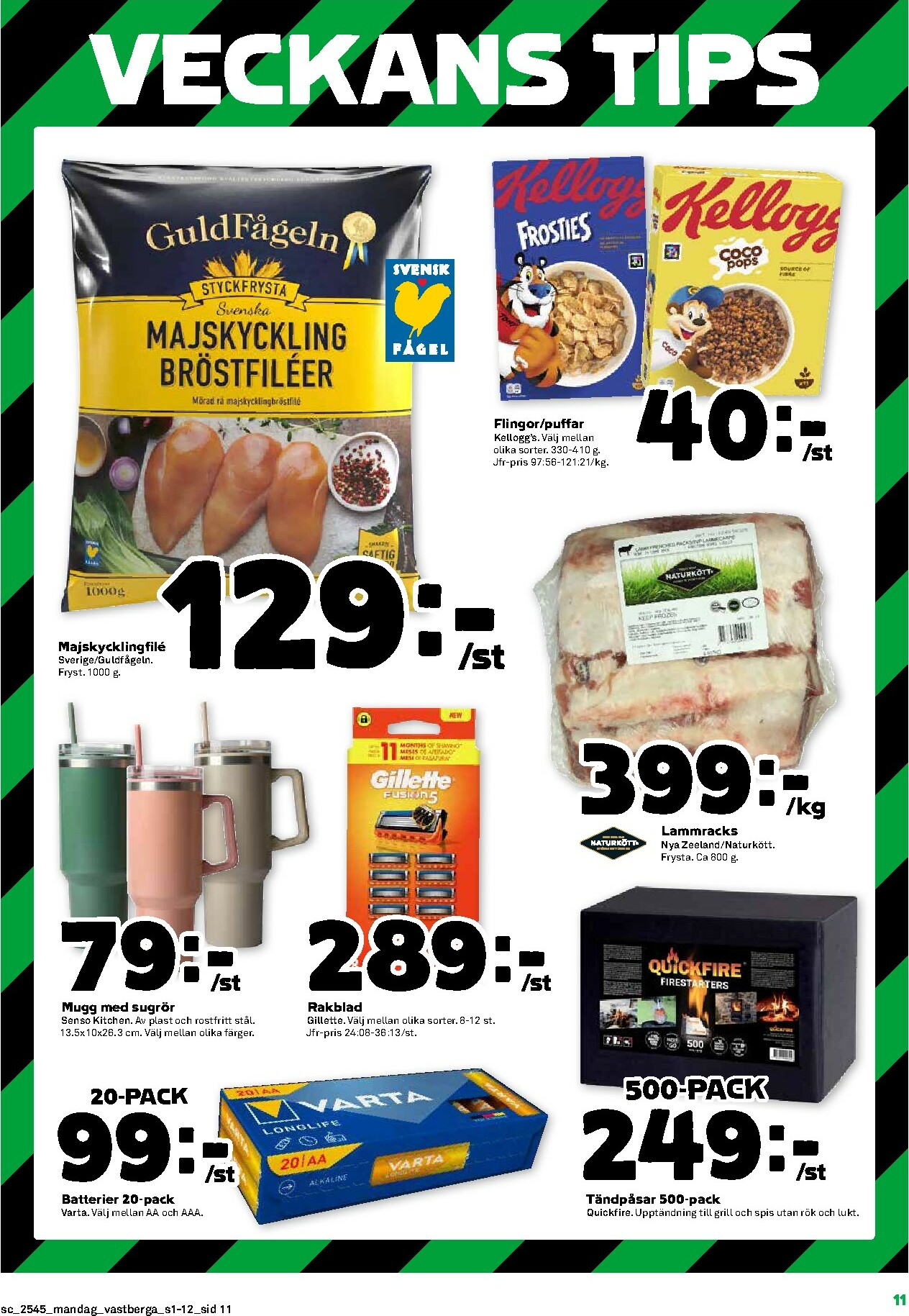 coop - Stora Coop-reklambladet giltigt från 03/11 - 09/11 - page: 11