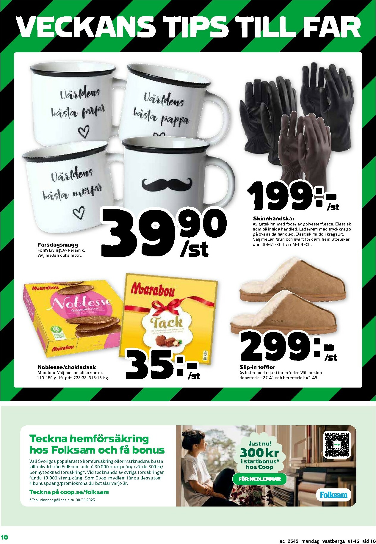 coop - Stora Coop-reklambladet giltigt från 03/11 - 09/11 - page: 10