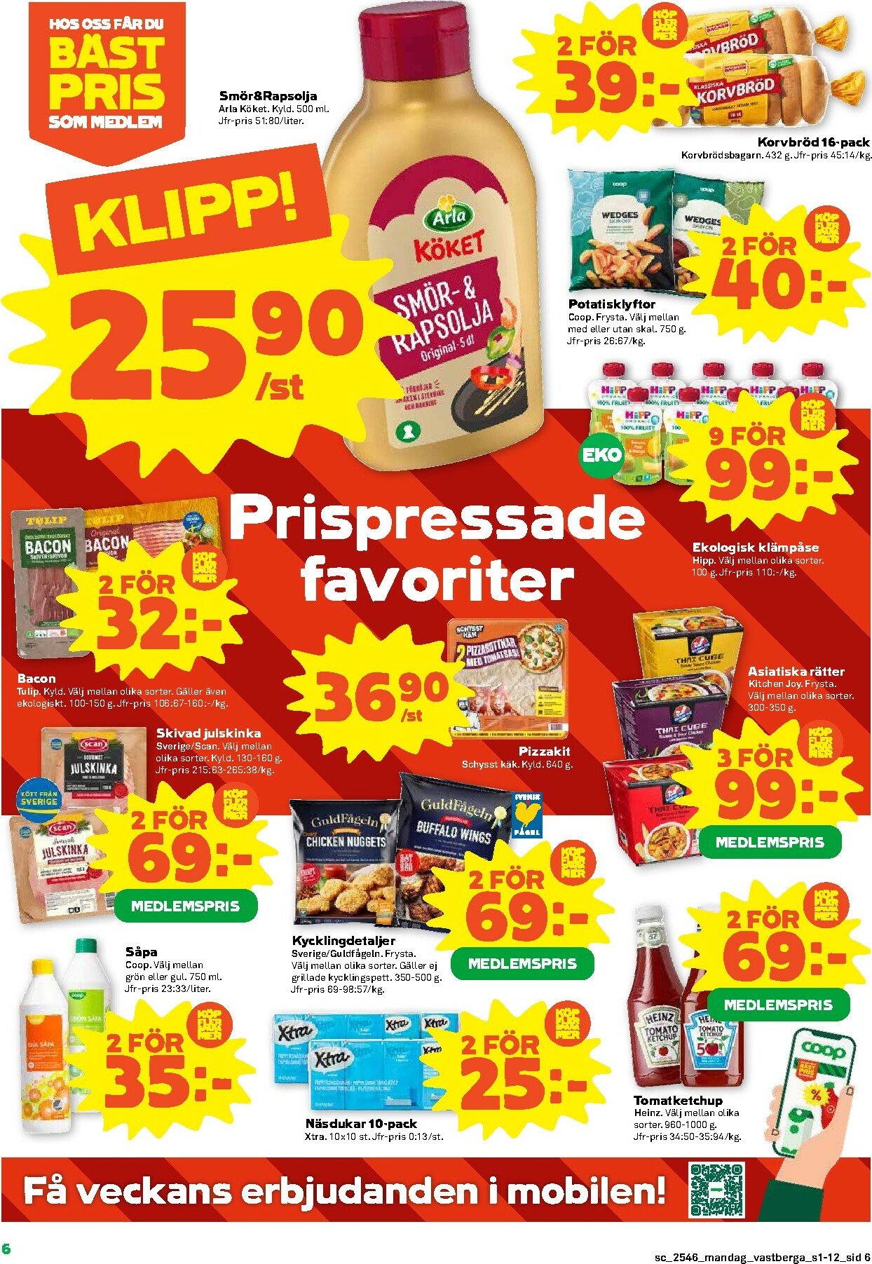coop - Stora Coop-reklambladet giltigt från 10/11 - 16/11 - page: 6