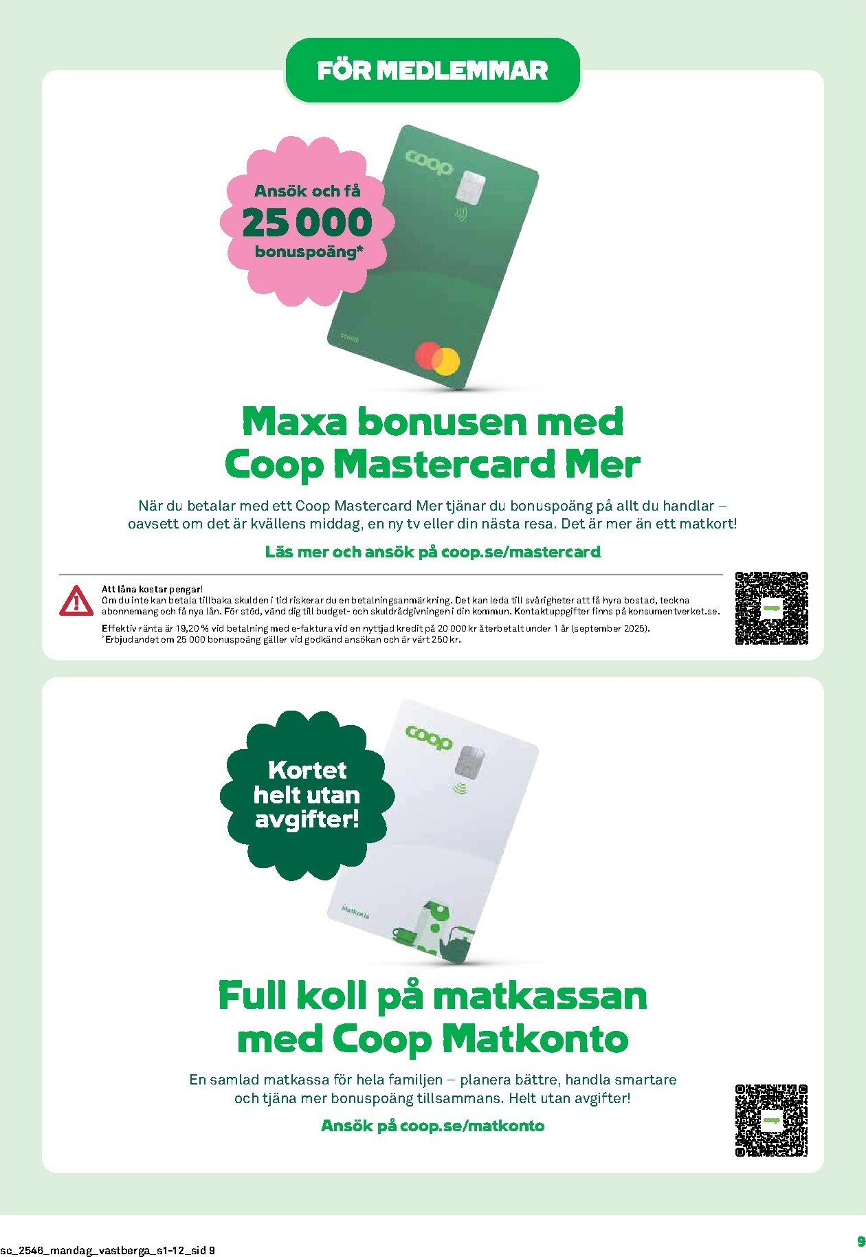 coop - Stora Coop-reklambladet giltigt från 10/11 - 16/11 - page: 9