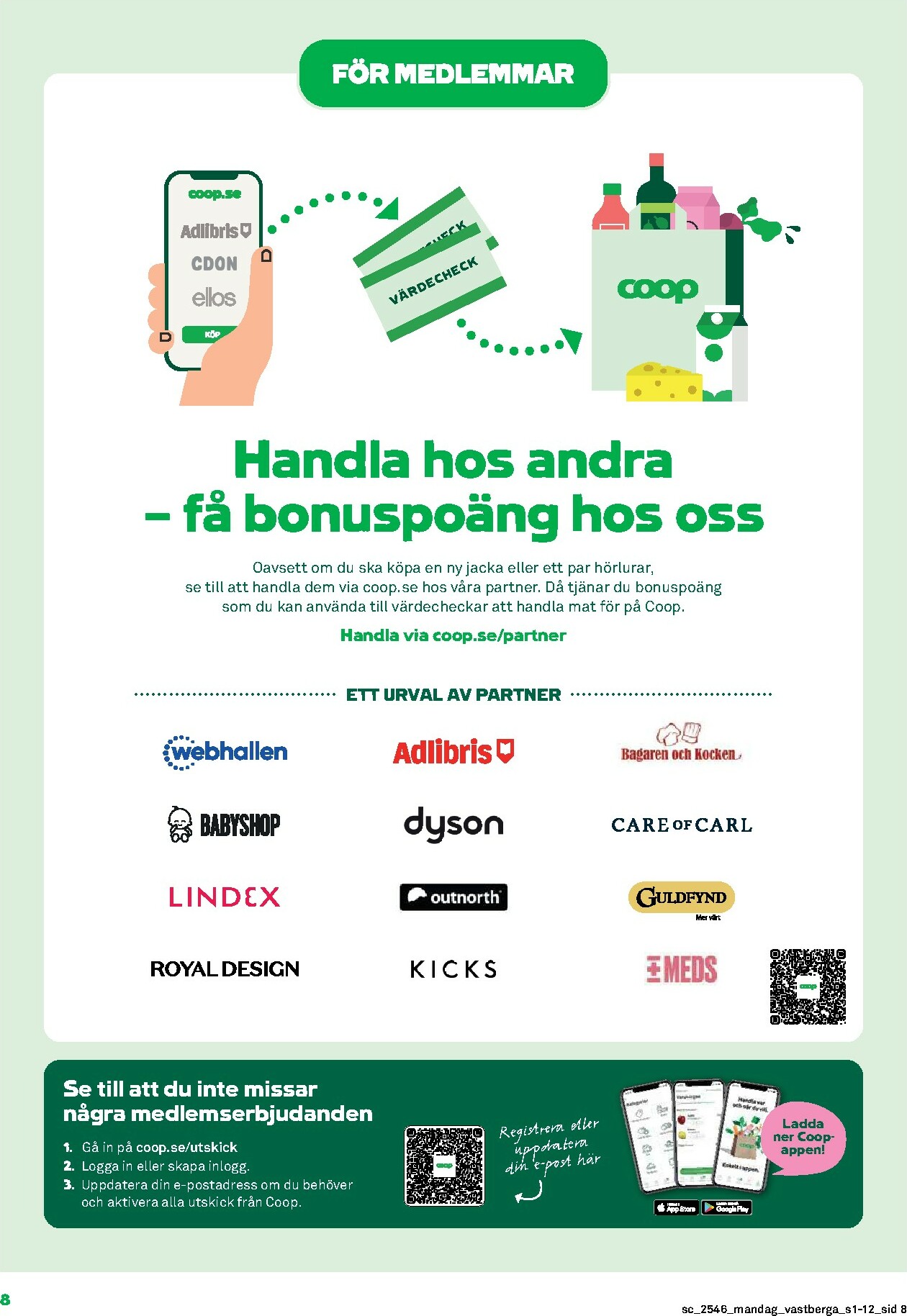 coop - Stora Coop-reklambladet giltigt från 10/11 - 16/11 - page: 8