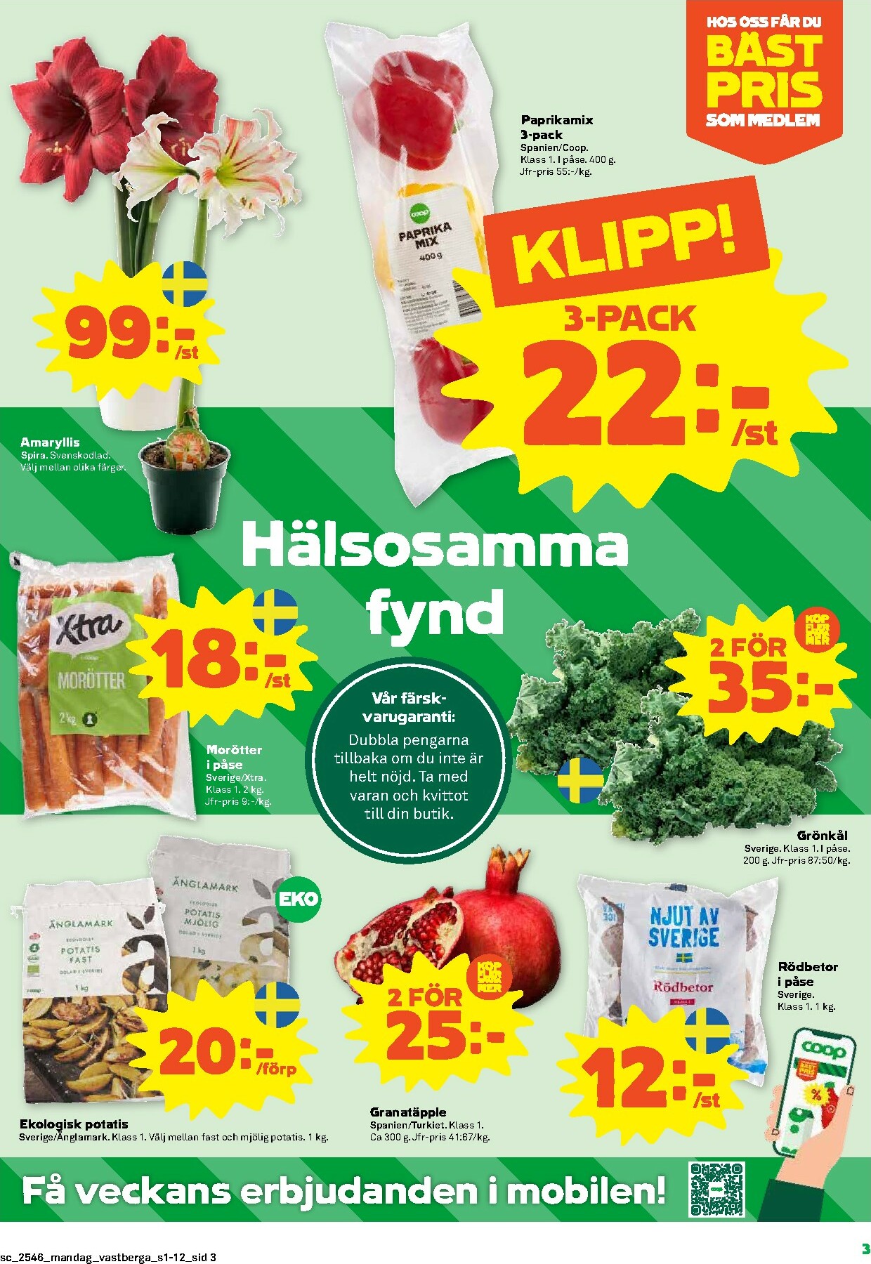 coop - Stora Coop-reklambladet giltigt från 10/11 - 16/11 - page: 3